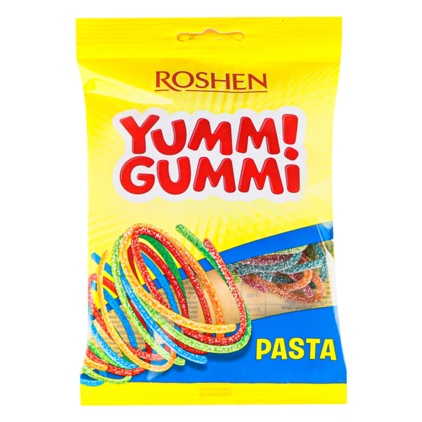 Цукерки желейні Roshen Yummi Gummi Pasta 70г