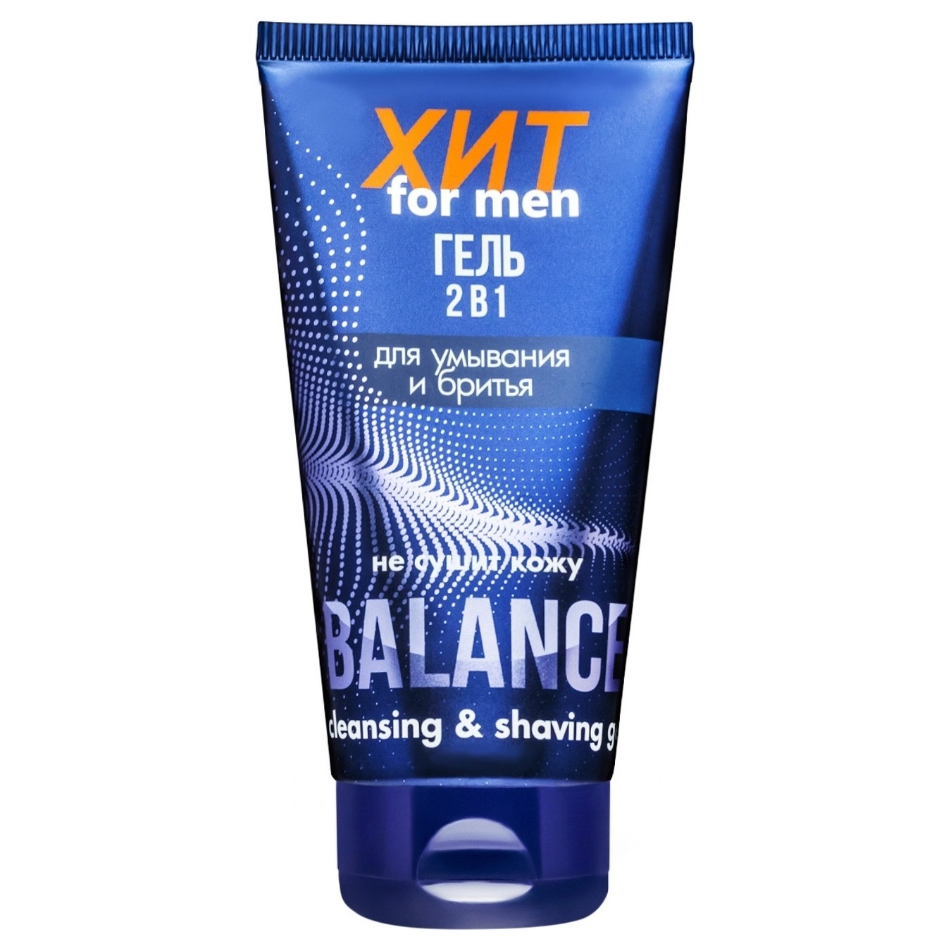 Hit and beard shaving gel for men 2 in 1 150 ml