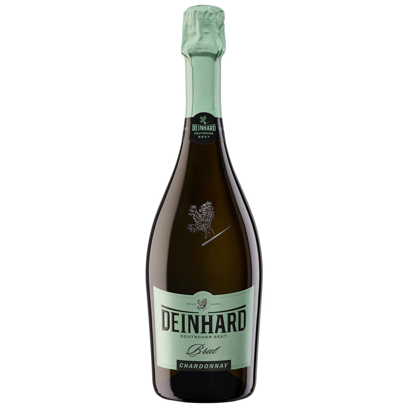 Вино игристое Deinhard Chardonnay Sekt белое брют 12% 0,75л