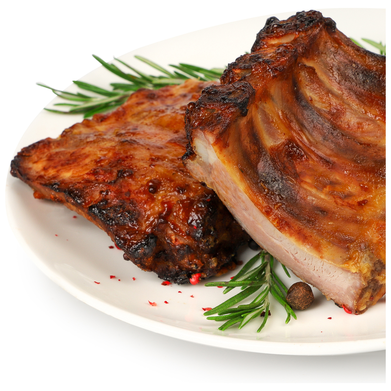 Pork ribs Appetizing GRILL