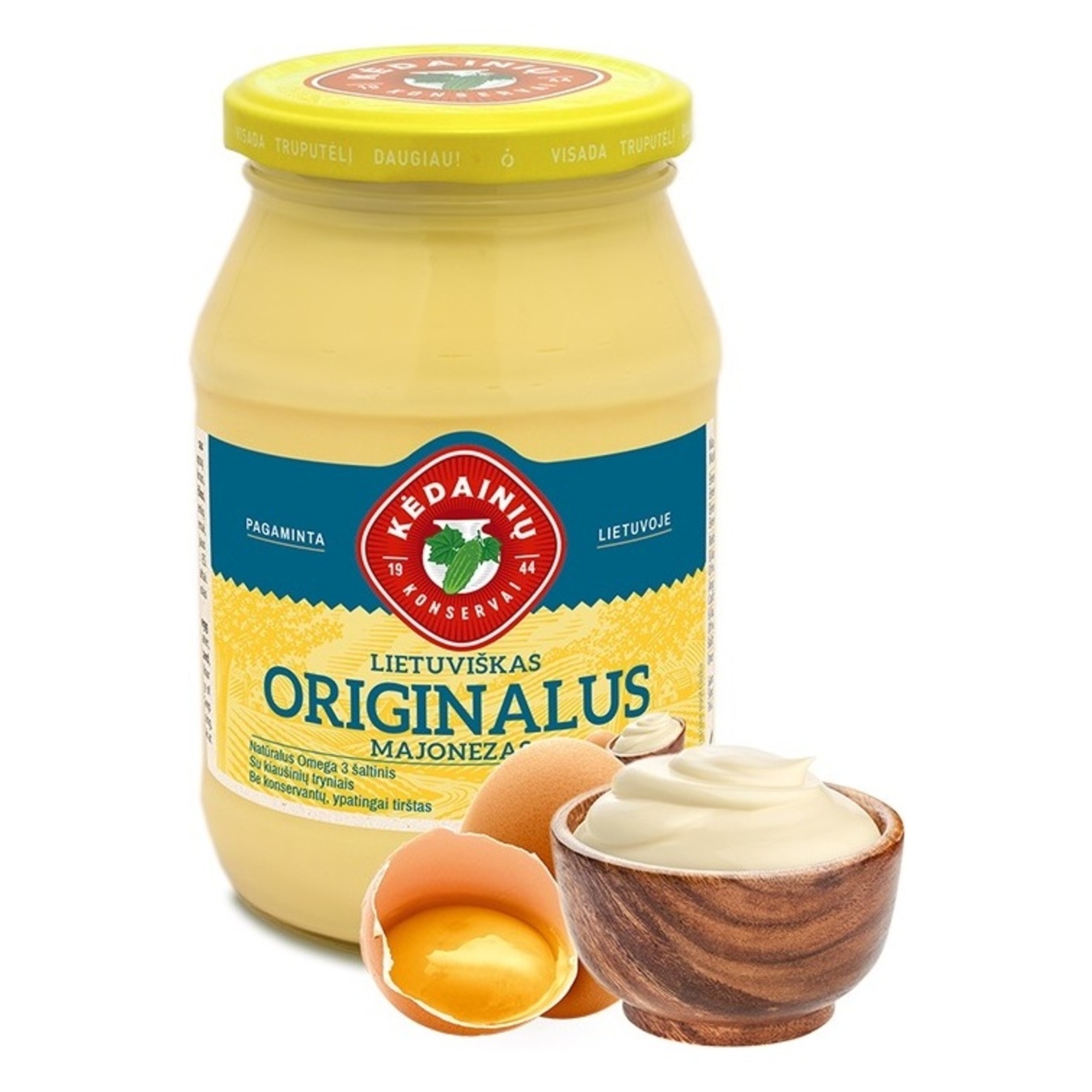 Mayonnaise original Kedainiu konservu 73% 420g