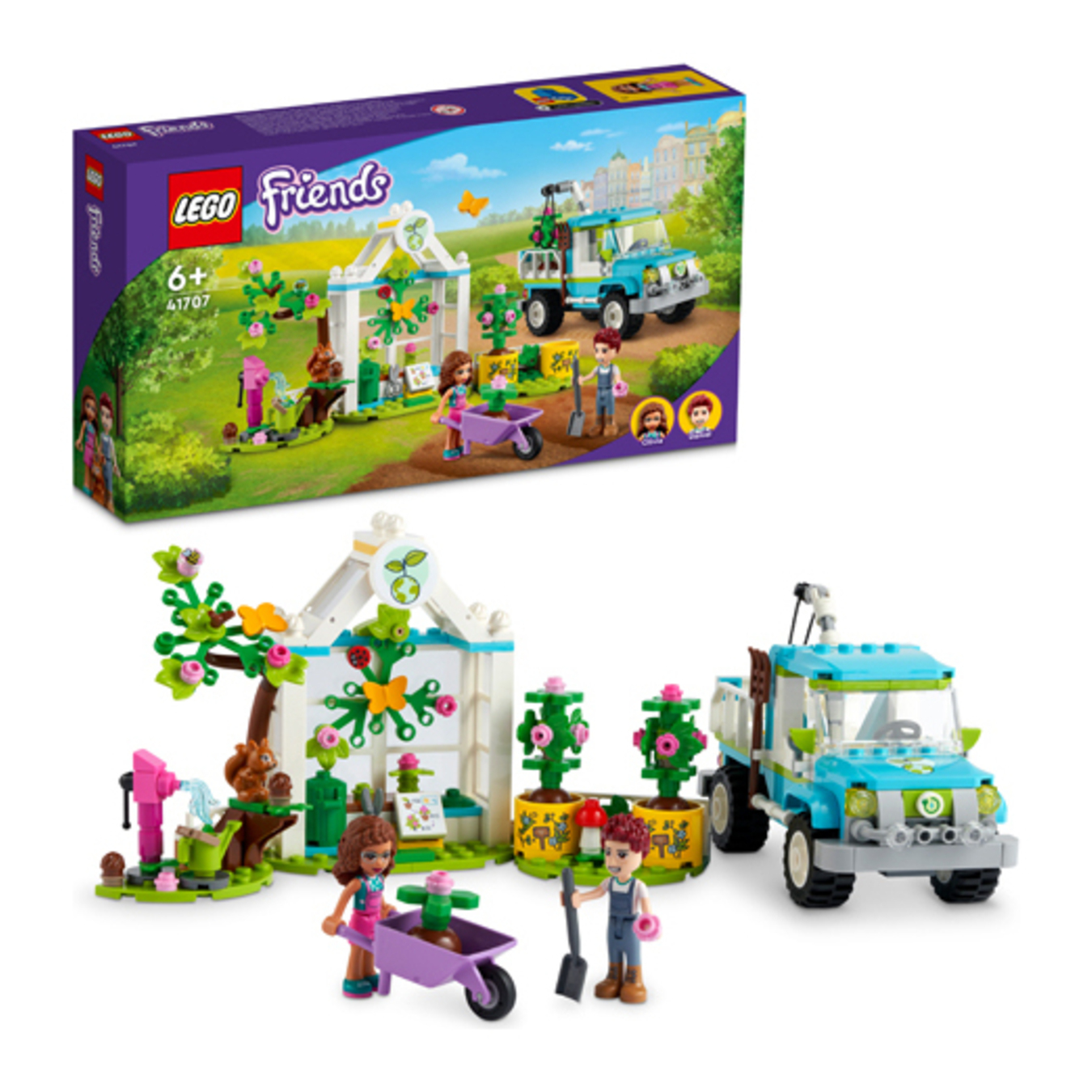 Constructor LEGO Friends Car for planting trees 2