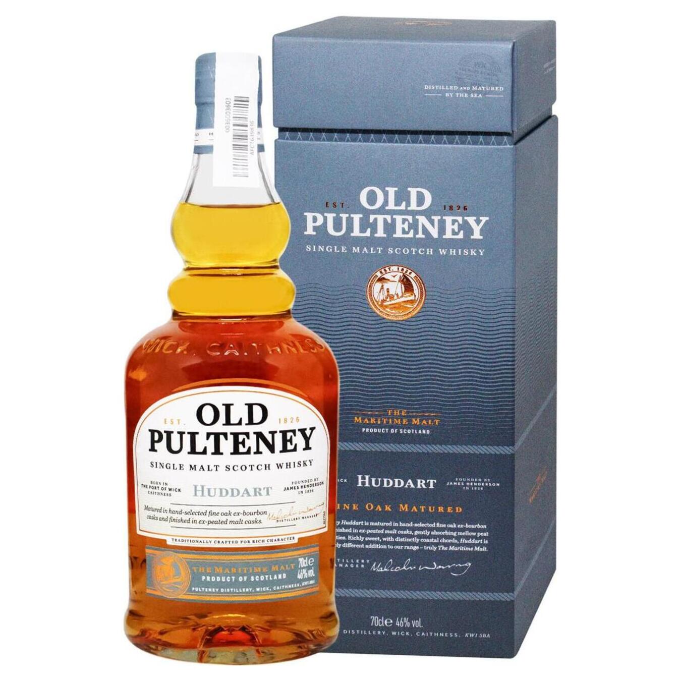 Виски Old Pulteney Huddart 46% 0,7л