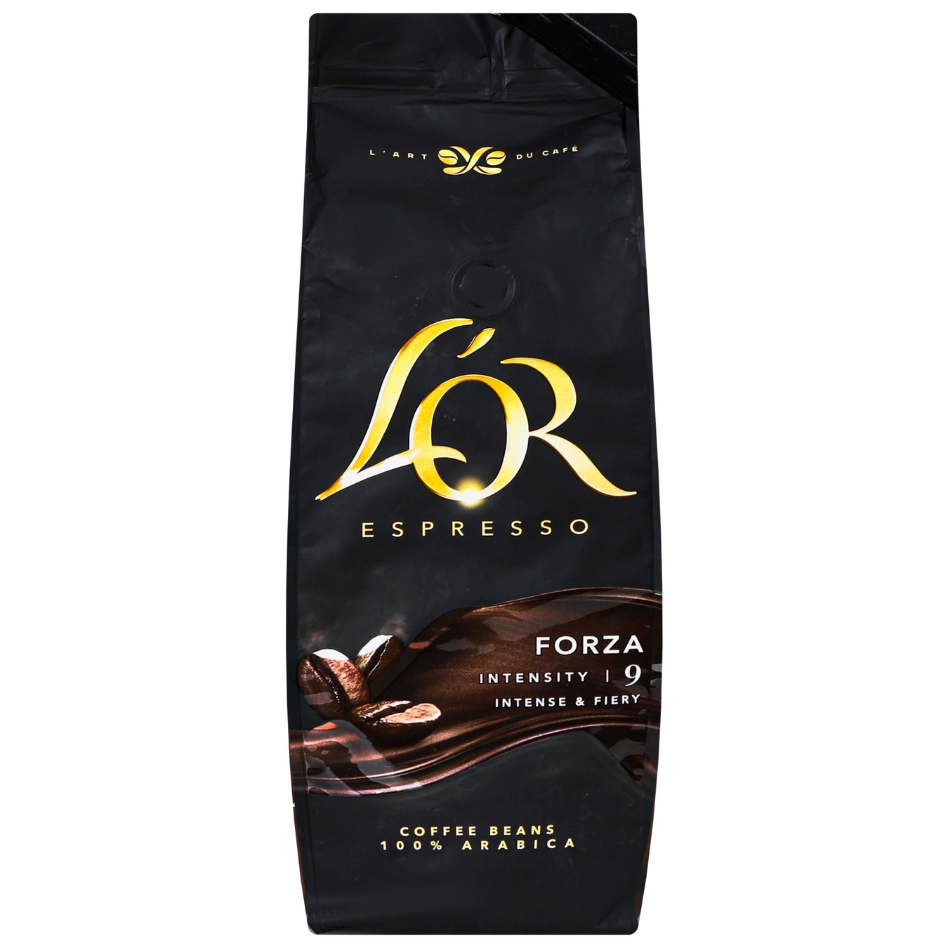 L'or Espresso Forza coffee roasted in beans 500g