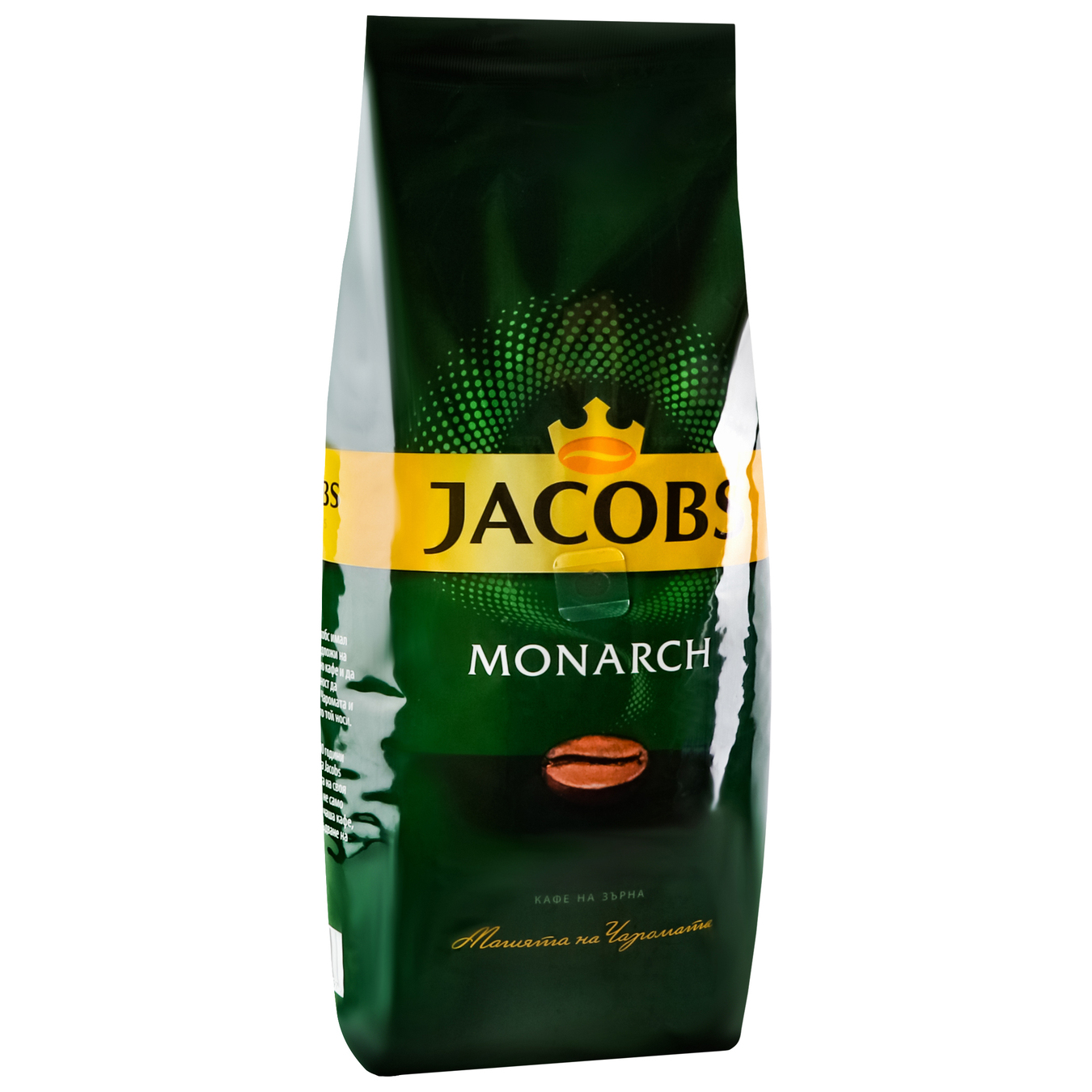 Кофе Jacobs Monarch натурально жареный в зернах 1кг 3