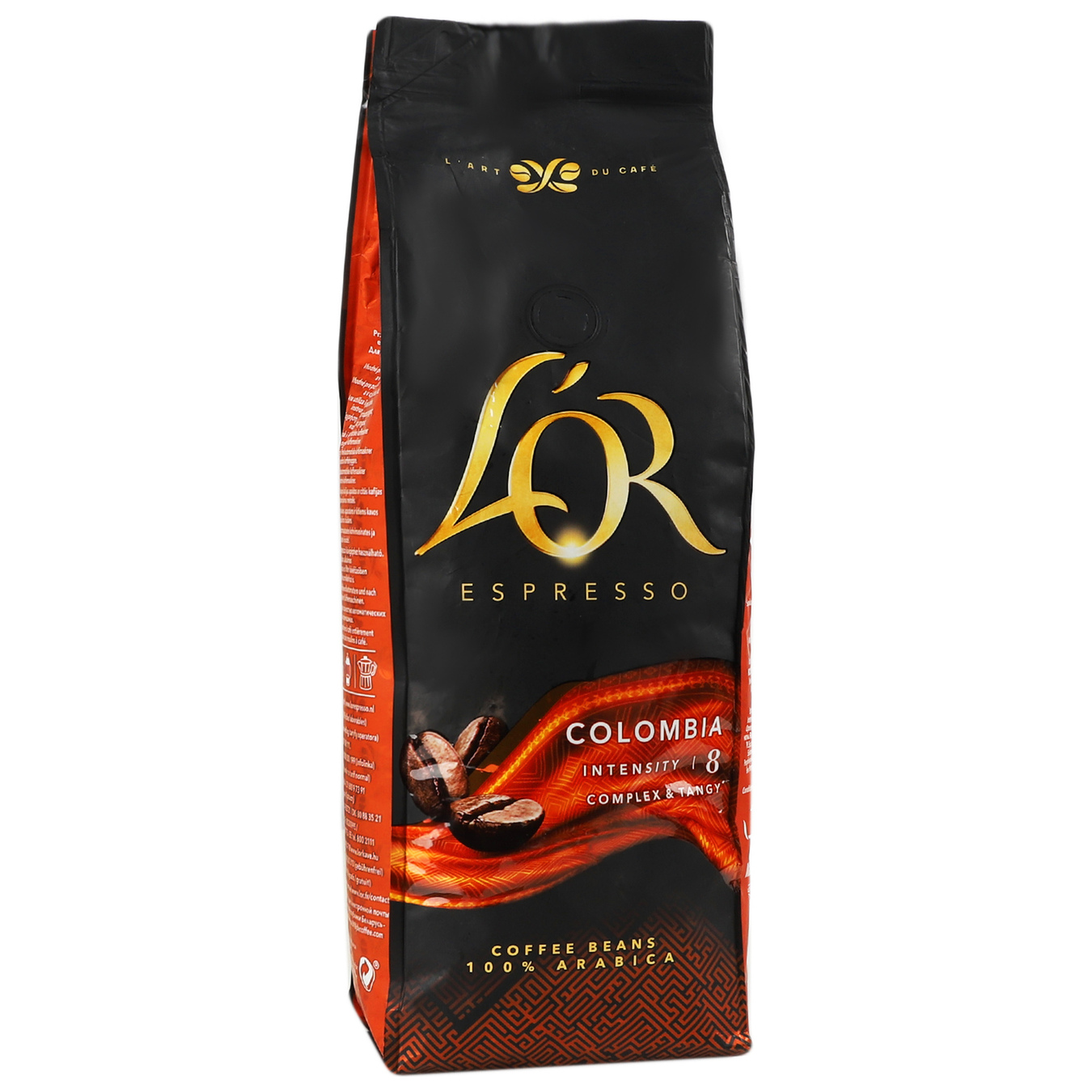 Кава L'or Espresso Colombia в зернах 500г 3