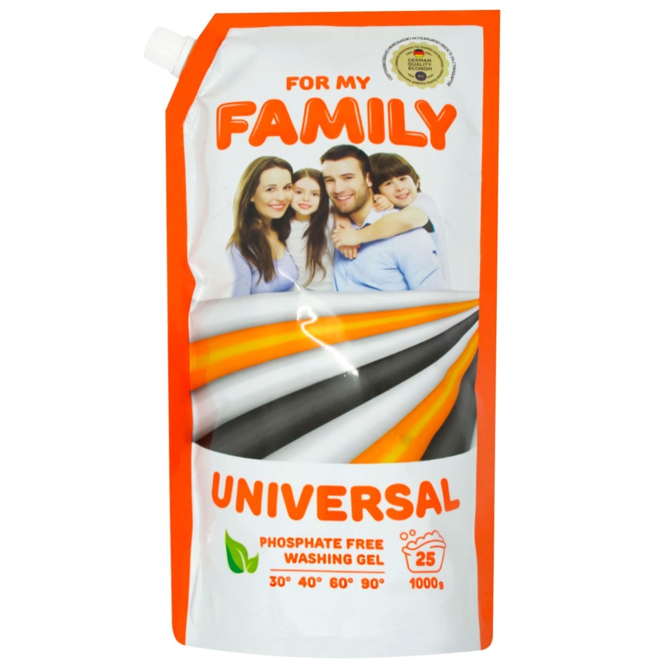 Washing gel For my Family universal double pack 1 l
