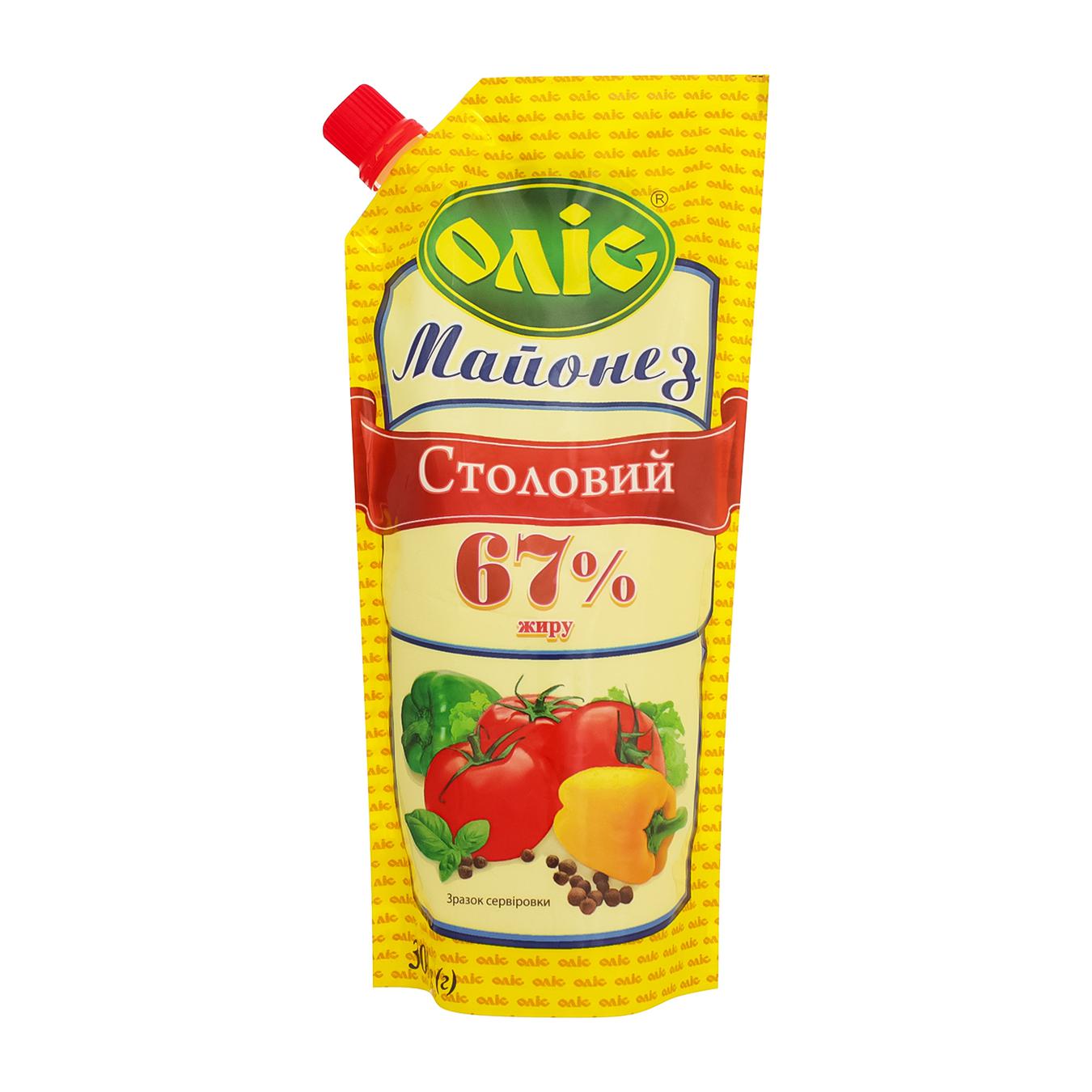Mayonnaise Olis Table 67% 300g