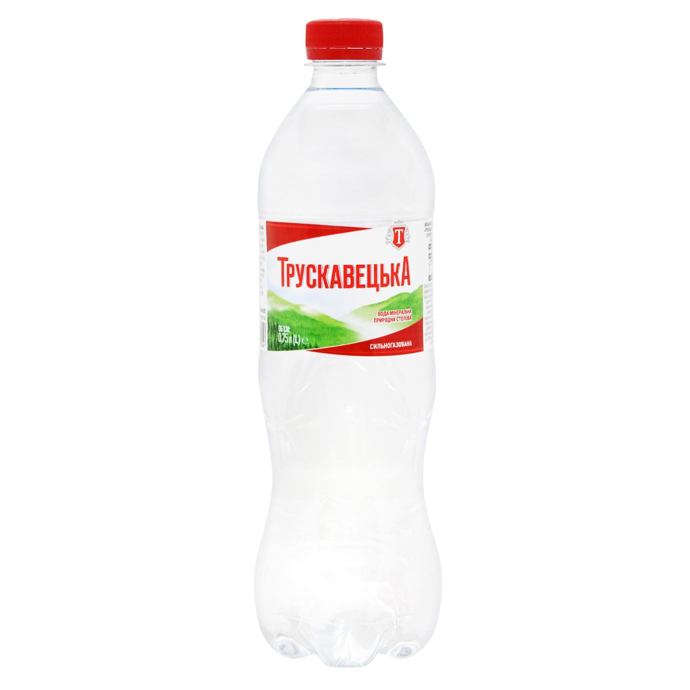 Truskavetska strongly carbonated water 0.75 l PET