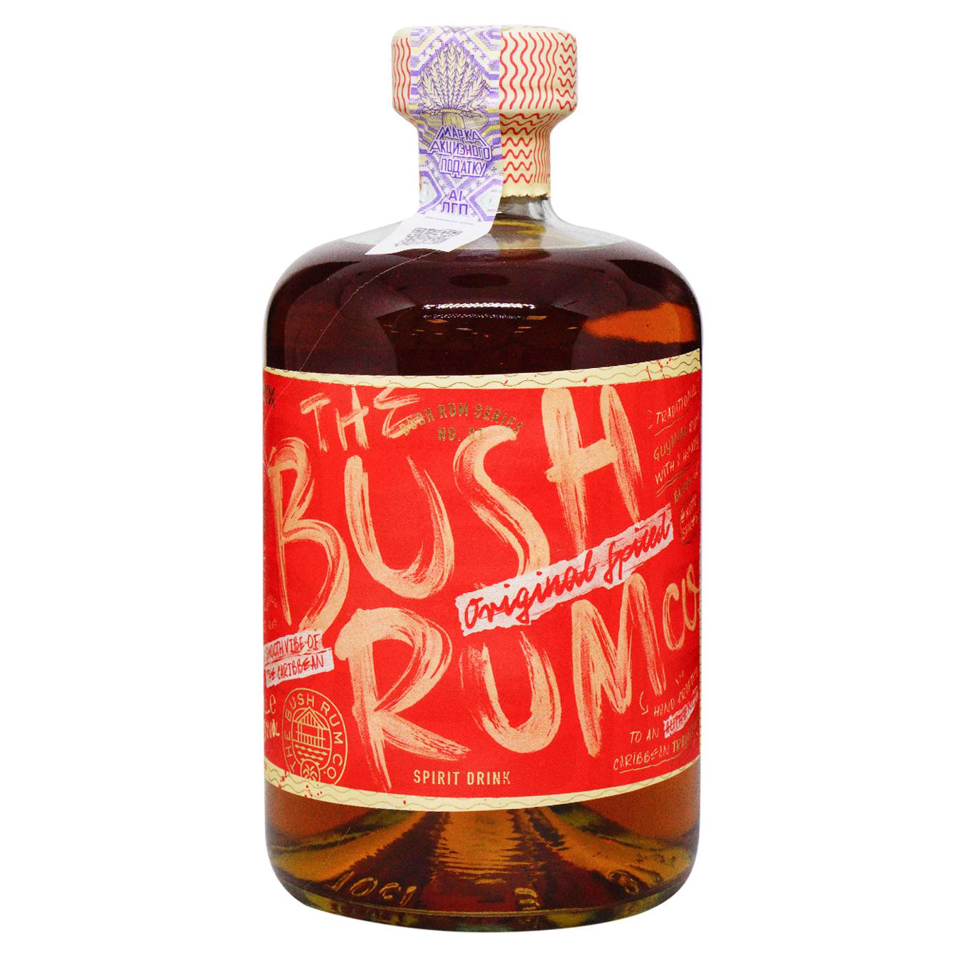 Напиток на основе рома Bush Original Spiced 37,5% 0,7л