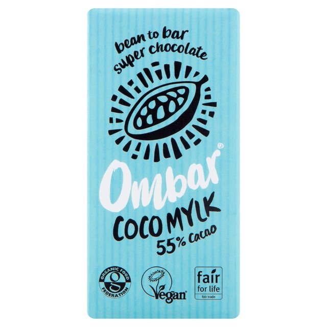 Ombar raw organic chocolate with coconut milk 70g