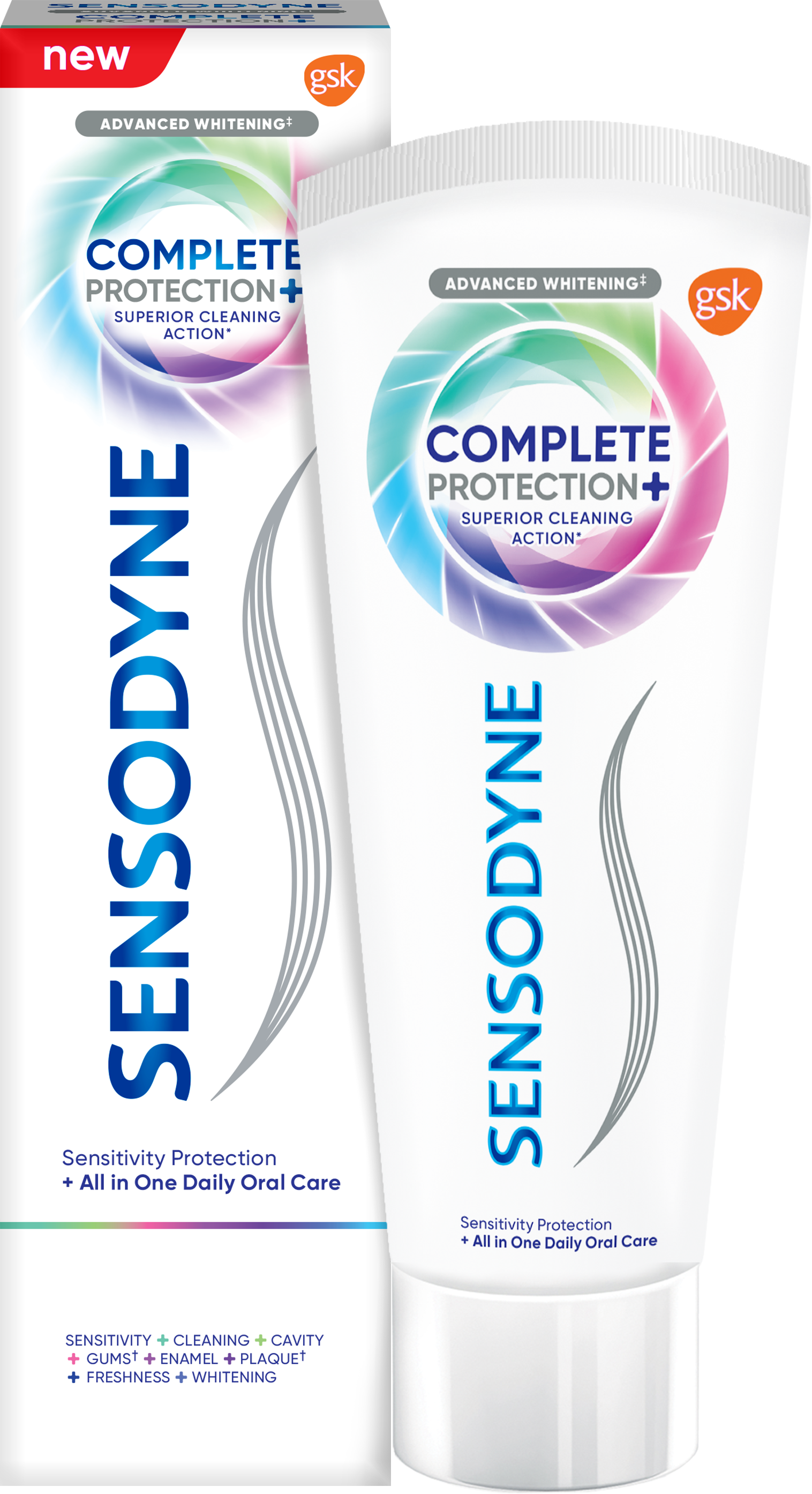 Toothpaste Sensodyne complex whitening protection 75ml