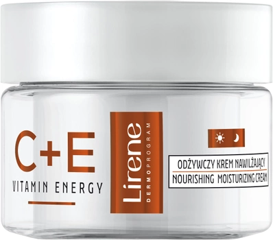 Face cream LIRENE nourishing moisturizing day and night pro c+e 50 ml