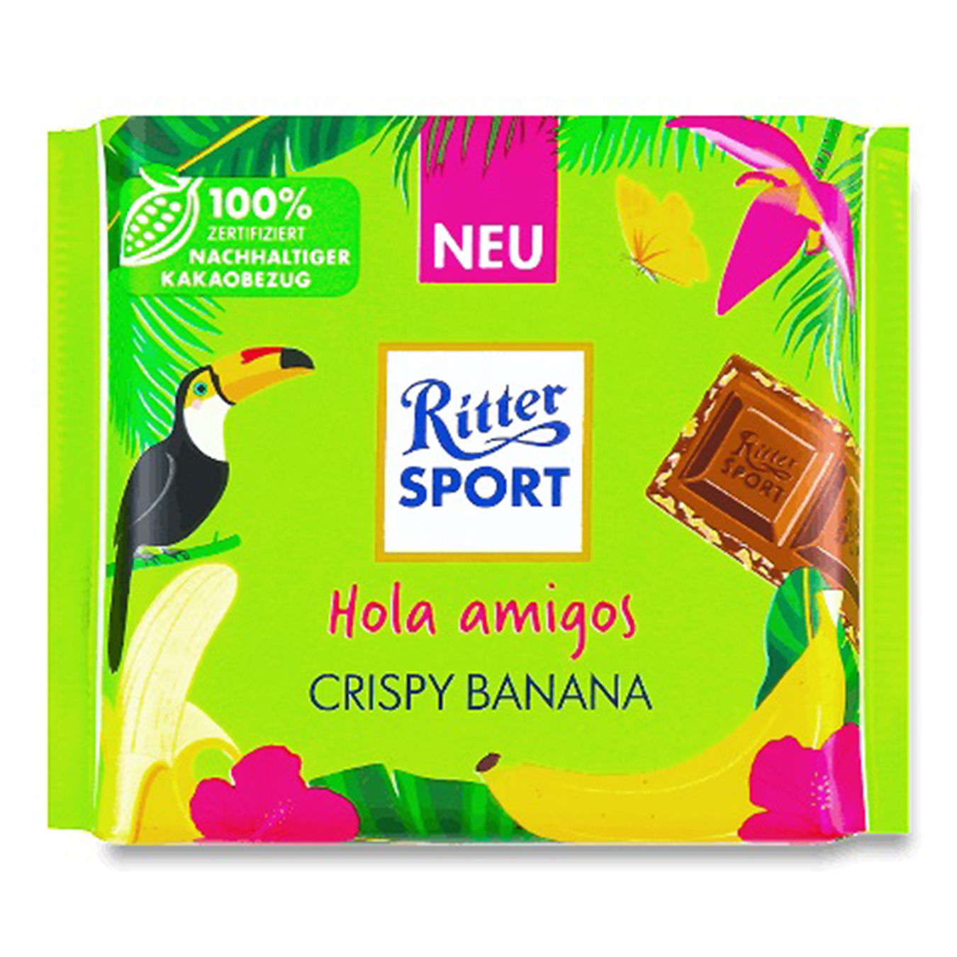 Ritter Sport Banana chocolate 100g