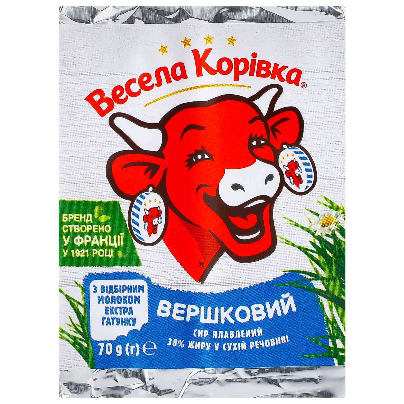 Vesela Korivka Processed Cream Сheese 38% 70g