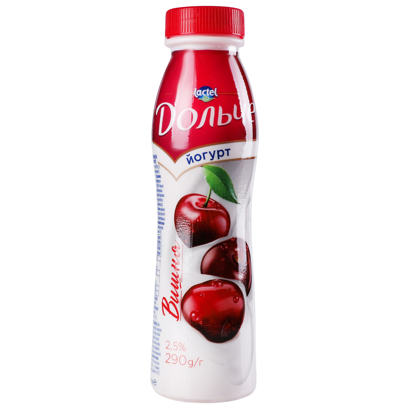 Lactel Dolce Cherry Flavored Yogurt 2,5% 290g