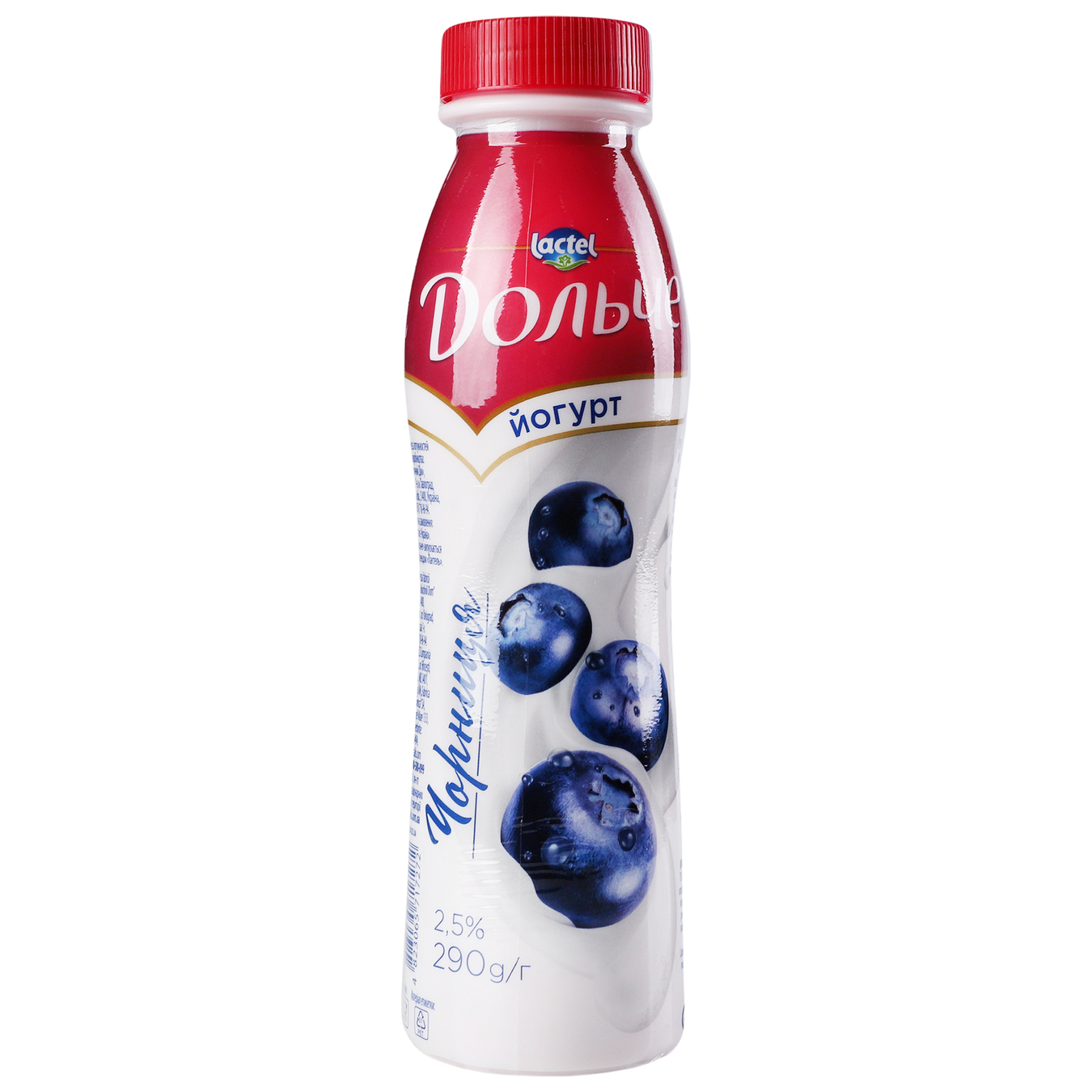 Lactel Dolce Bilberry Flavored Yogurt 2,5% 290g 2