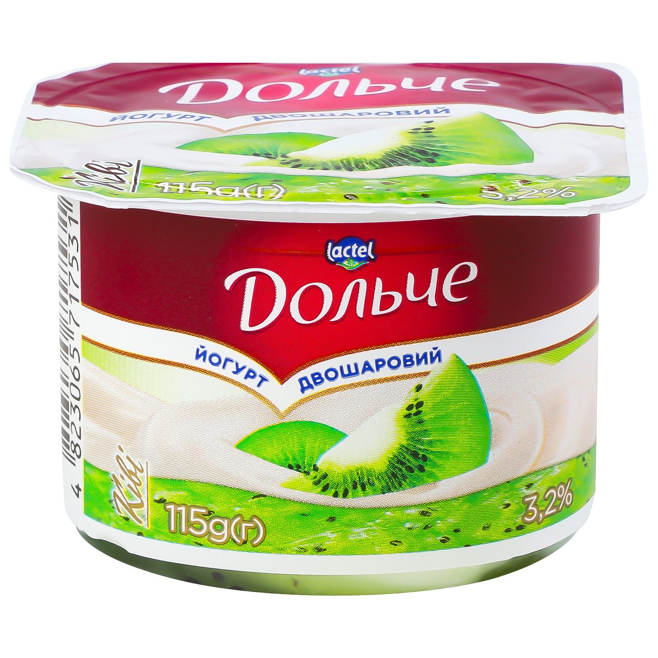Dolce Yogurt Kiwi two-layer 3,2% 115g 2