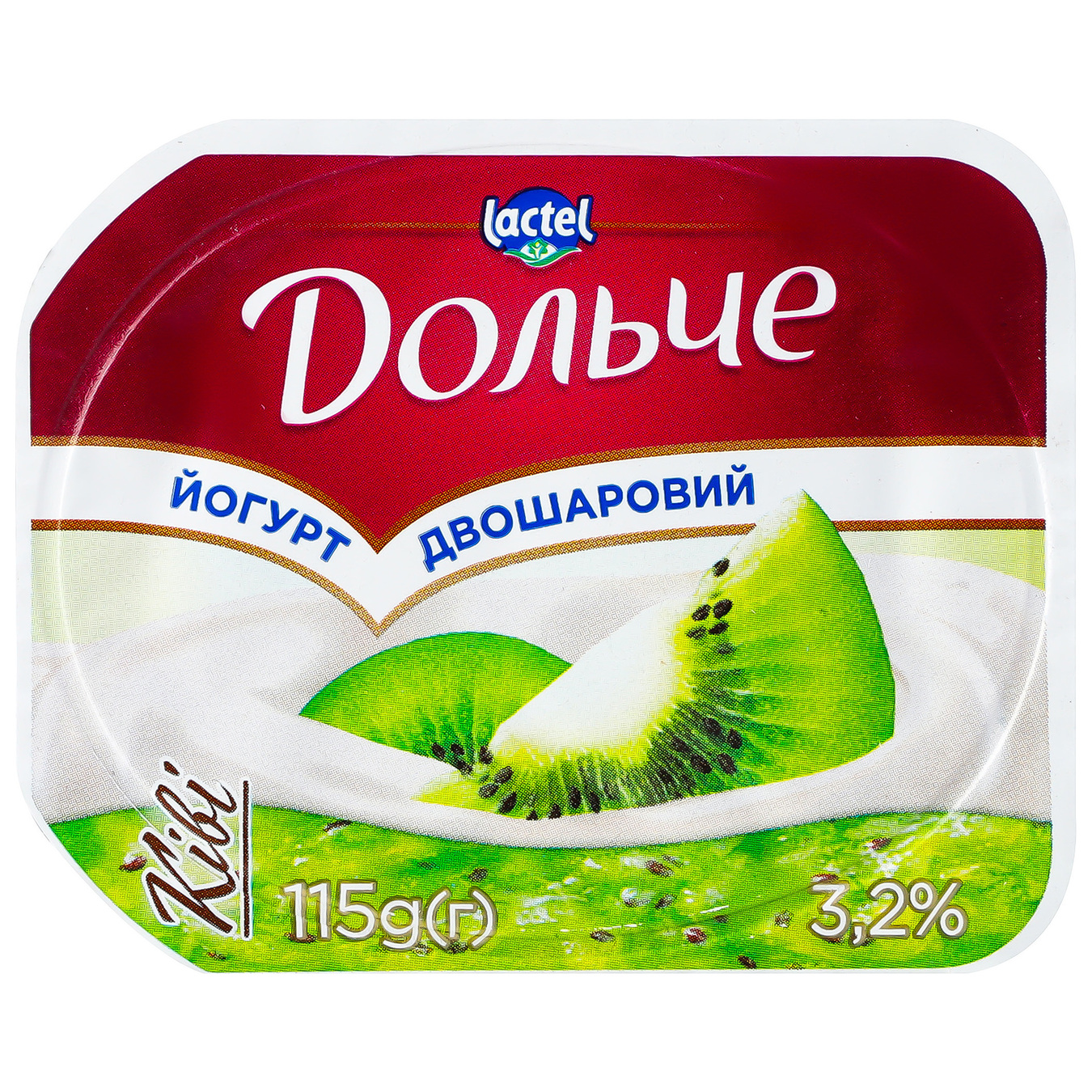 Dolce Yogurt Kiwi two-layer 3,2% 115g 6