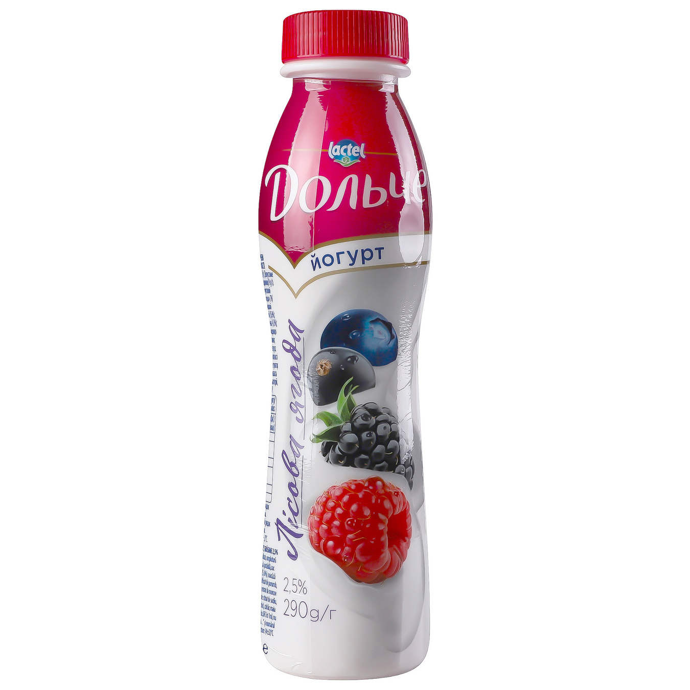 Йогурт Дольче с наполнителем лесные ягоды 2,5% 290г