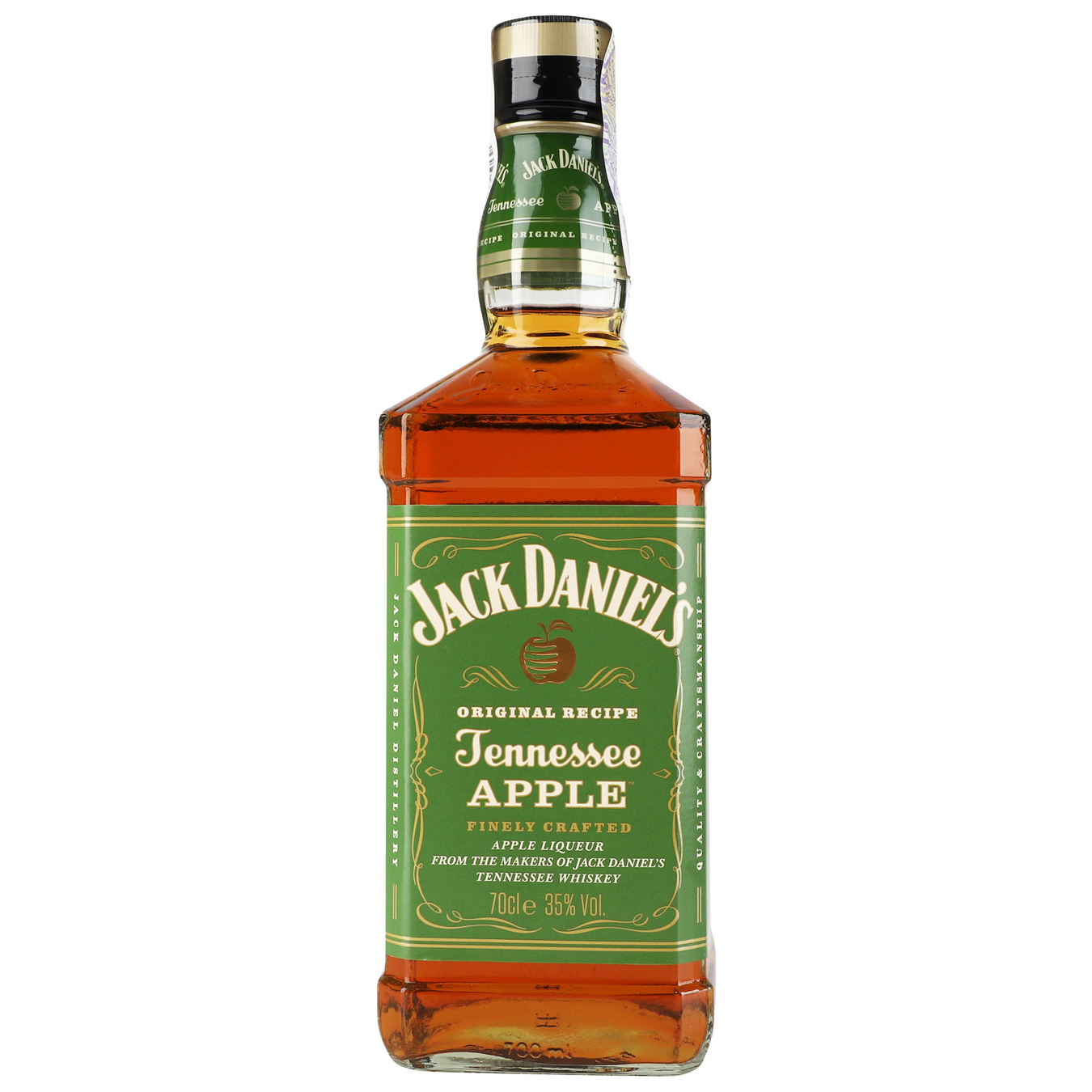 Напій алкогольний на основі віскі Jack Daniel’s Apple 35% 0,7л вметалевій коробці 4