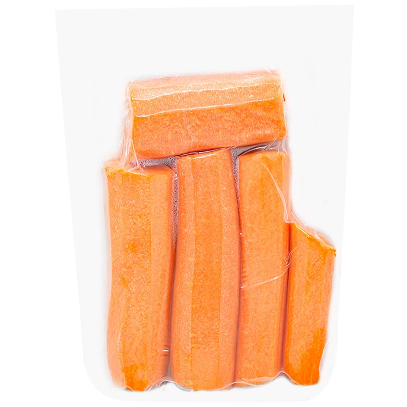 Морковь очищенная мытая целая 500г