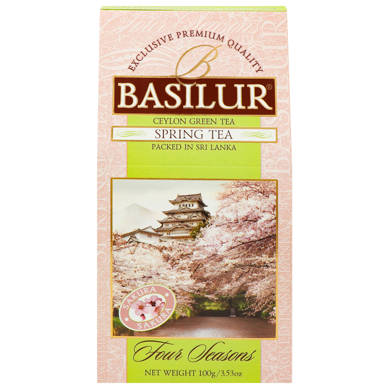 Green tea Basilur collection Four seasons Spring 100g