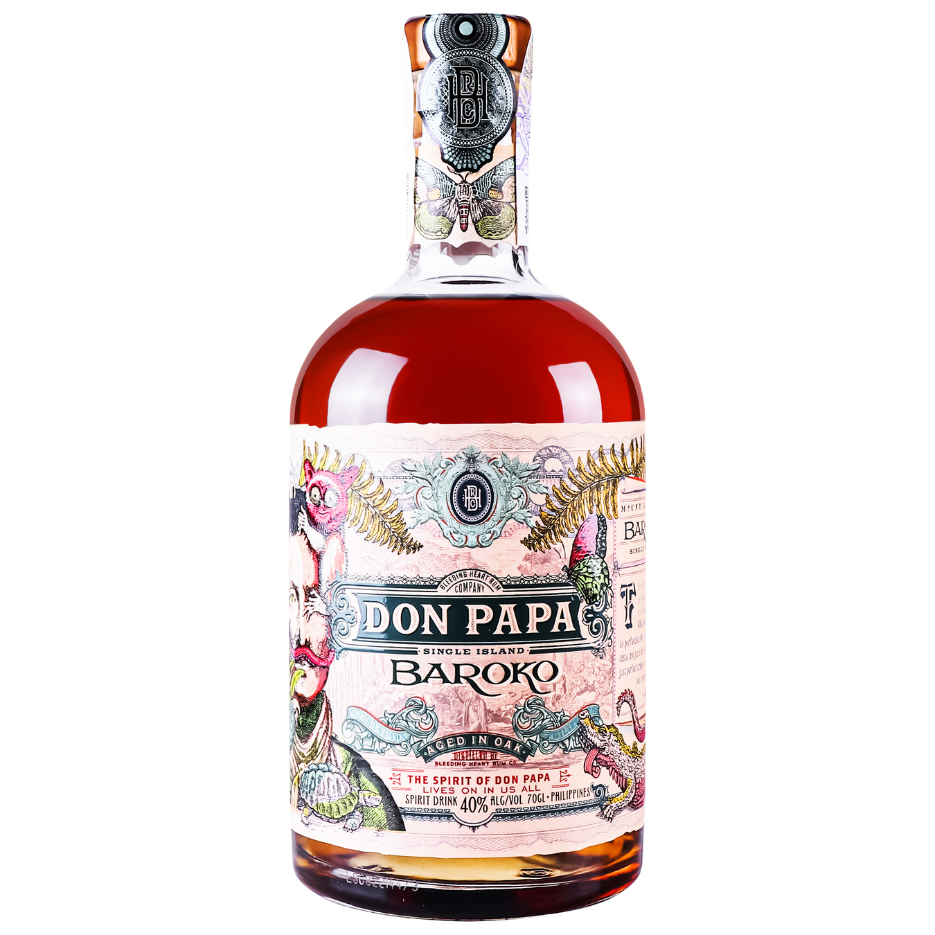 Rum Don Papa Baroko 40% 0.7l