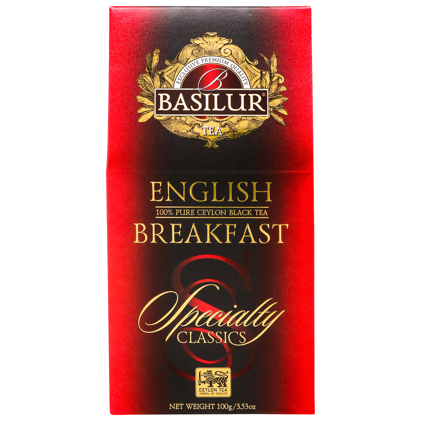 Чай чорний колекція Basilur Обрана класика Англійський сніданок 100г