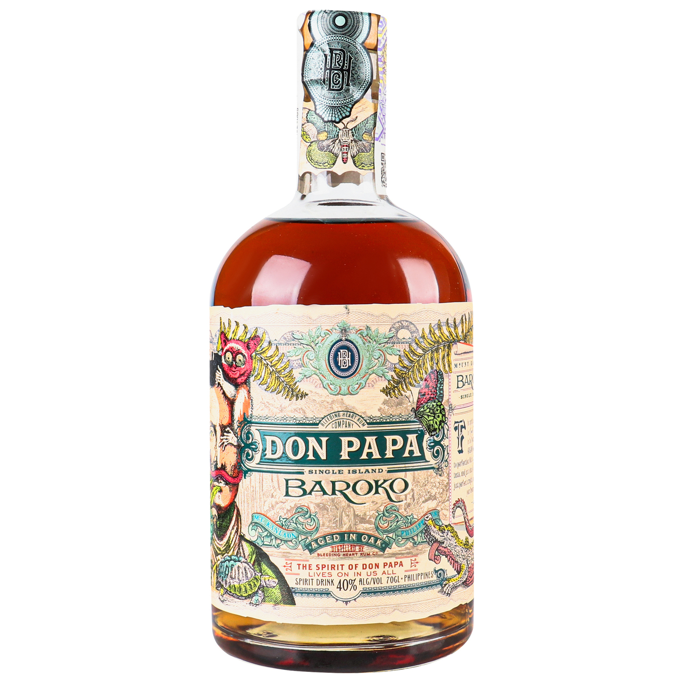 Rum Don Papa Baroko 40% 0.7l 2