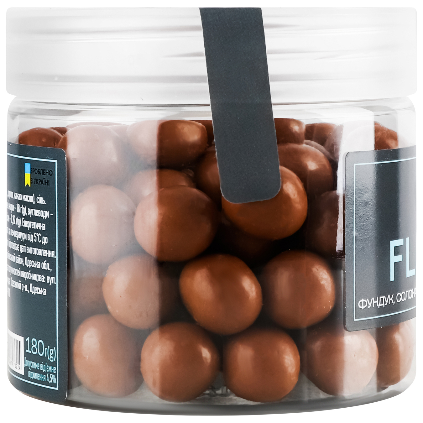 Flarino hazelnuts in salted caramel covered with milk chocolate 180g 2