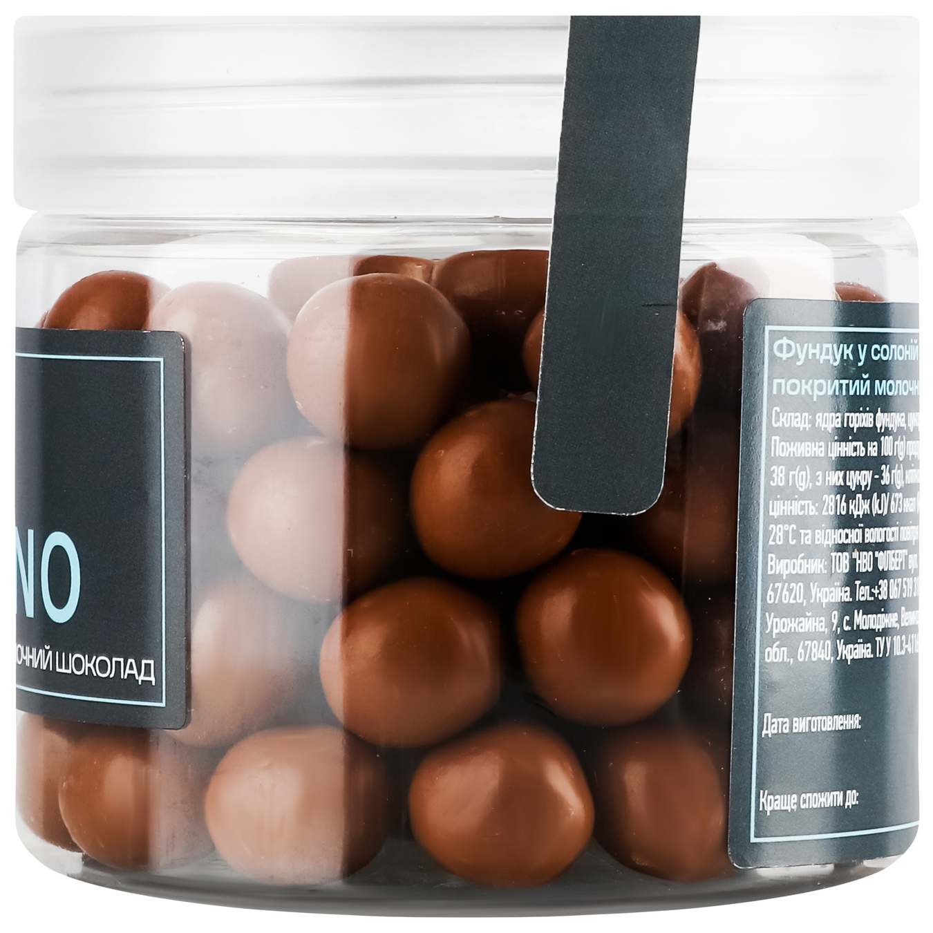 Flarino hazelnuts in salted caramel covered with milk chocolate 180g 3
