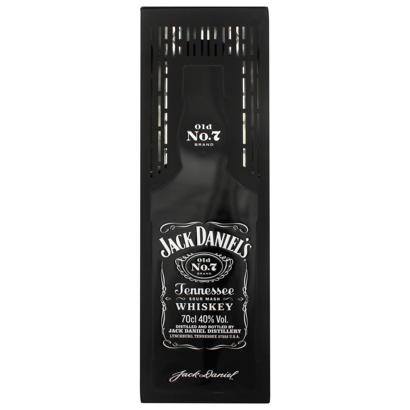 Jack Daniel's whiskey in a metal box 0.7 l