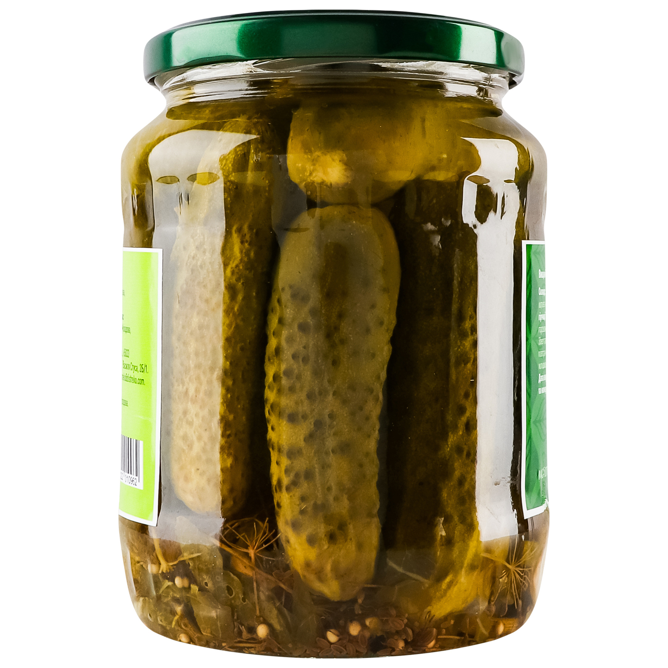 WellDar pickled cucumbers 720 ml 2