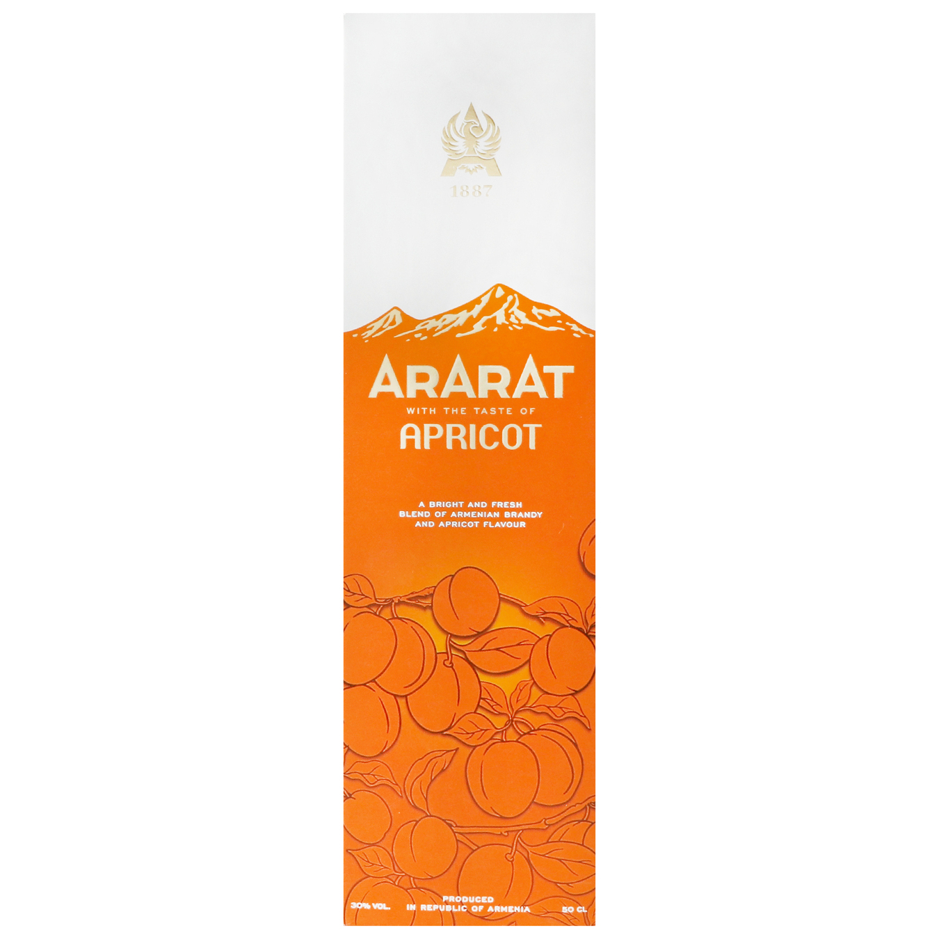 Alcoholic drink Ararat Apricot 30% 0.5 l