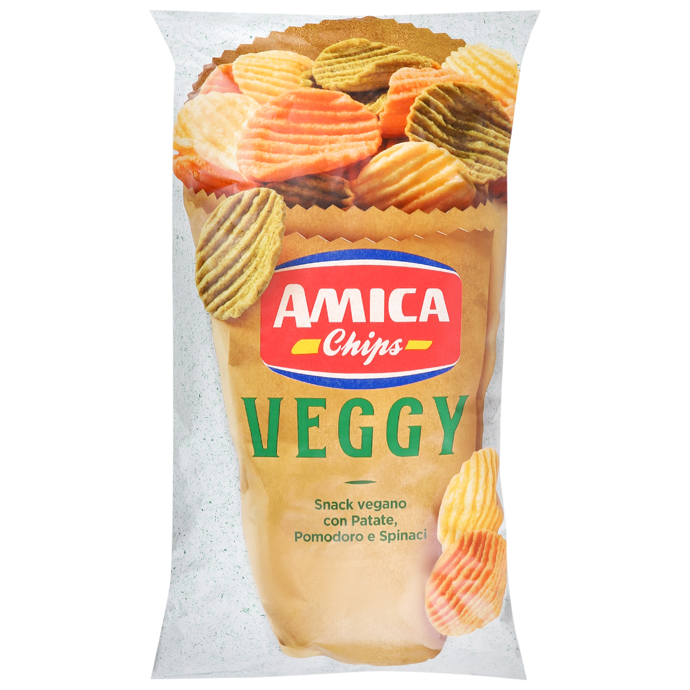 Чипсы Amica картофельные со вкусом овощей 110г 2