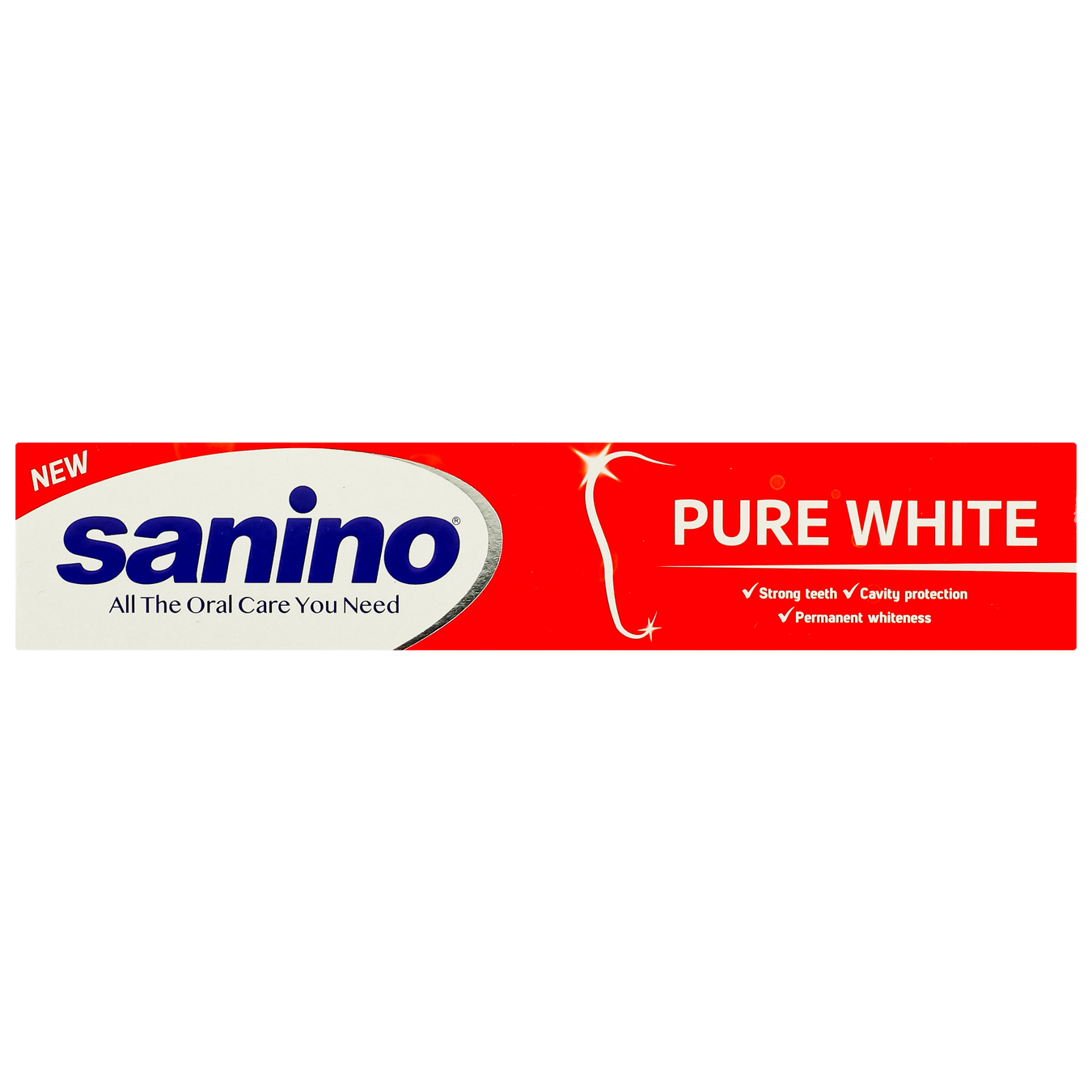 Зубна паста Sanino відбілююча 90мл 2