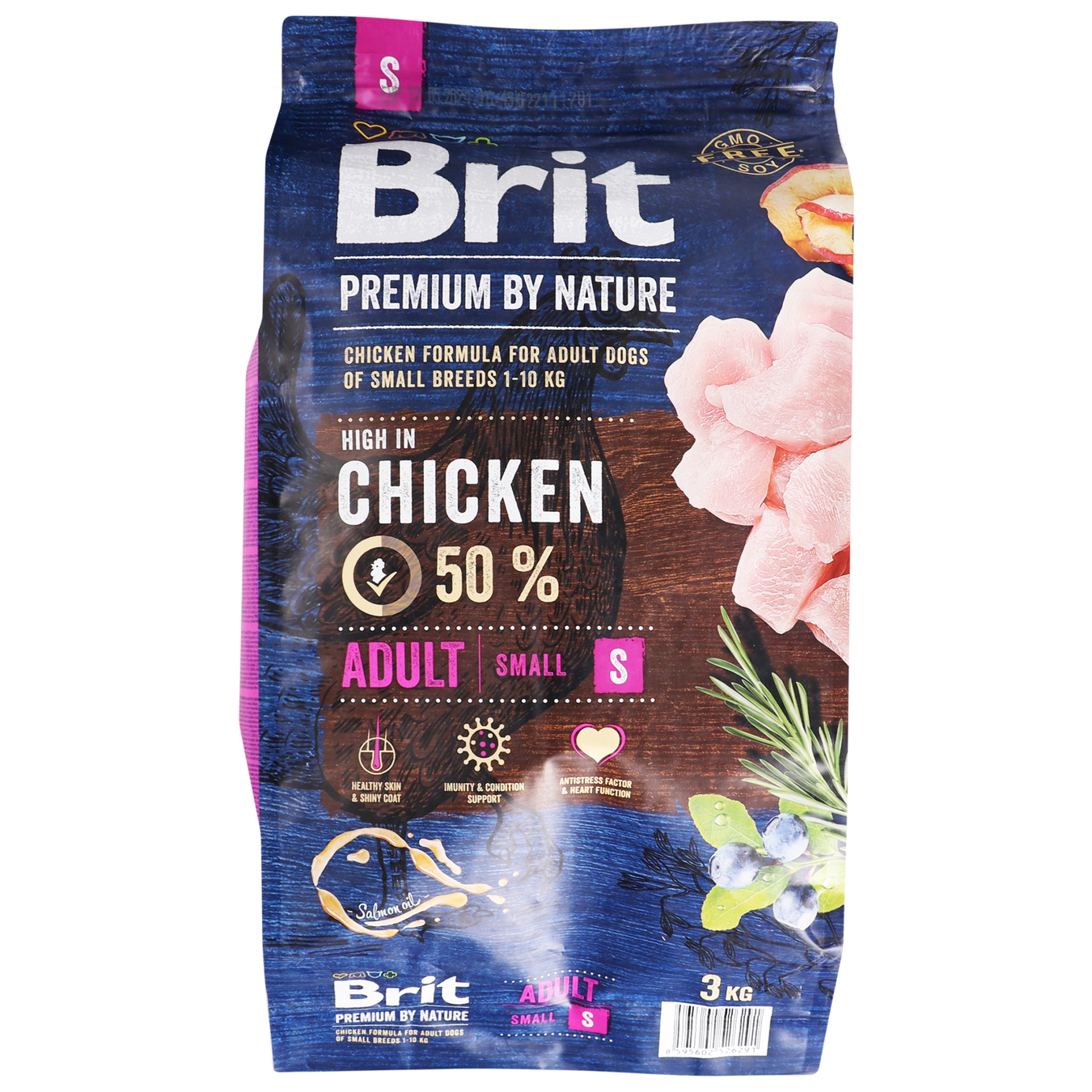 Food for dogs Brit Premium S small breeds dry 3kg
