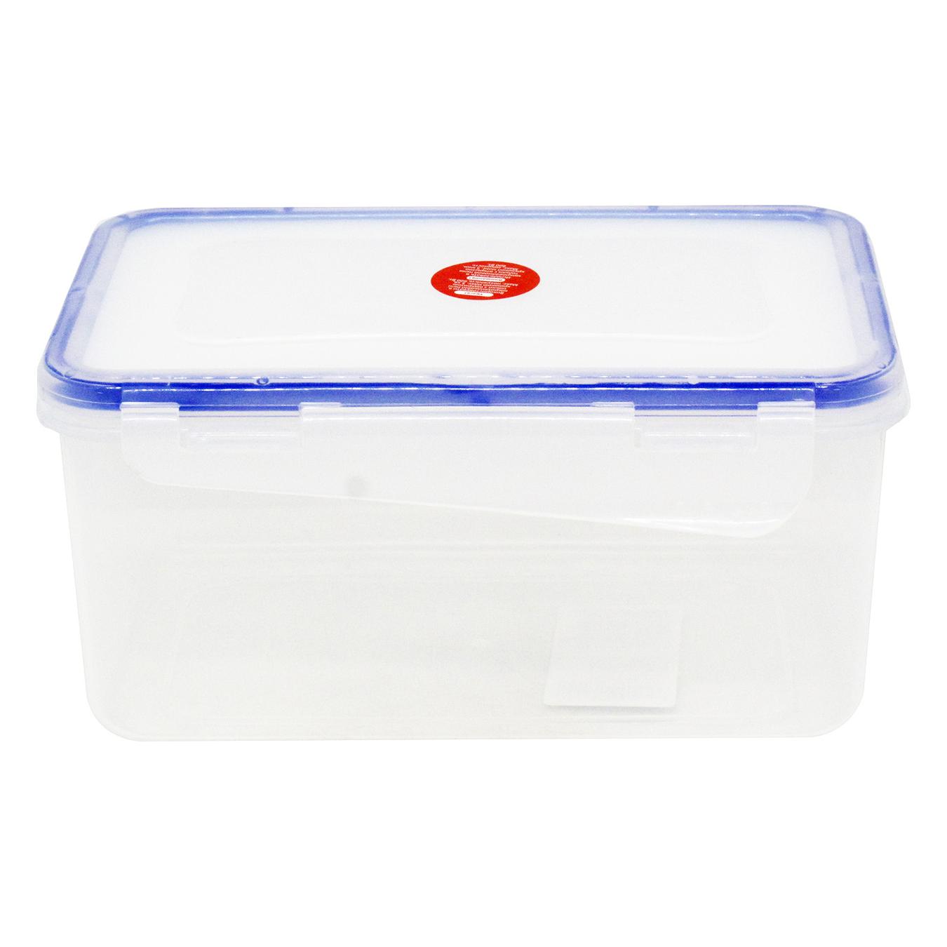 Aleana container for food storage with a clip rectangular transparent 1.5 l
