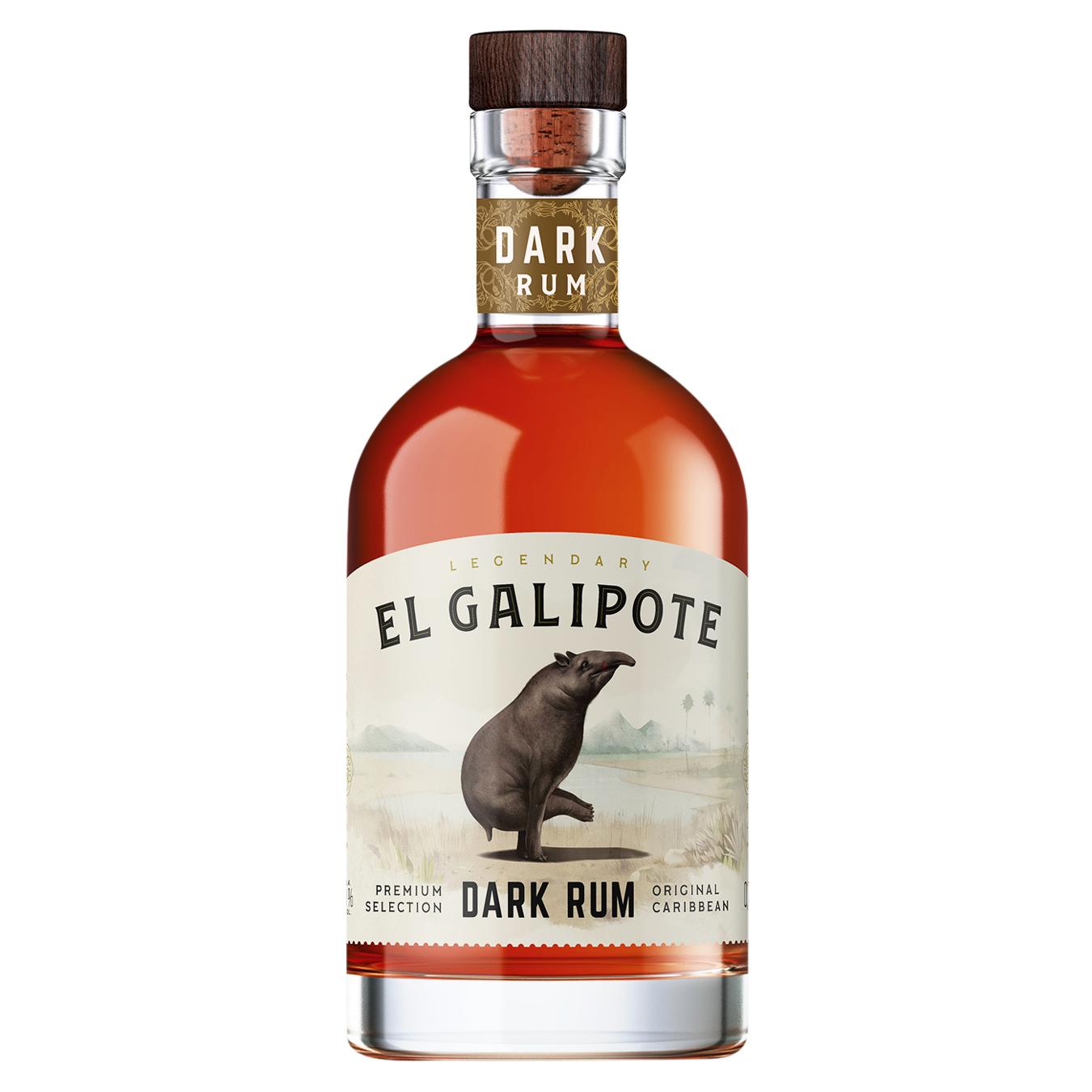 Rum El Galipote Dark 40% 0.7 l