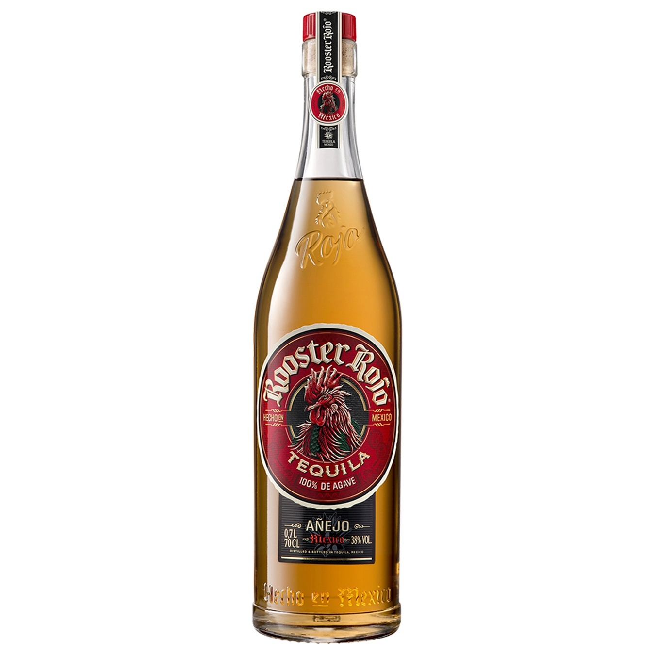 Tequila Rooster Rojo Anejo 38% 0.7l