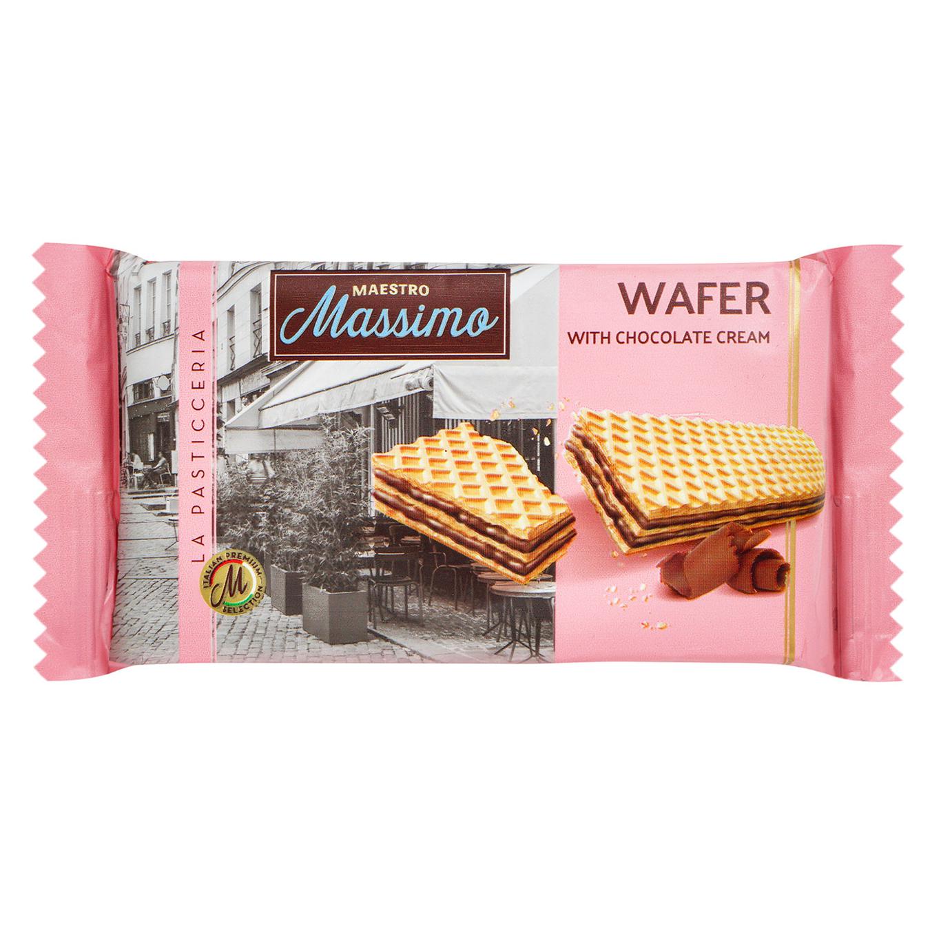 Вафелька Maestro Massimo шоколадная 45г