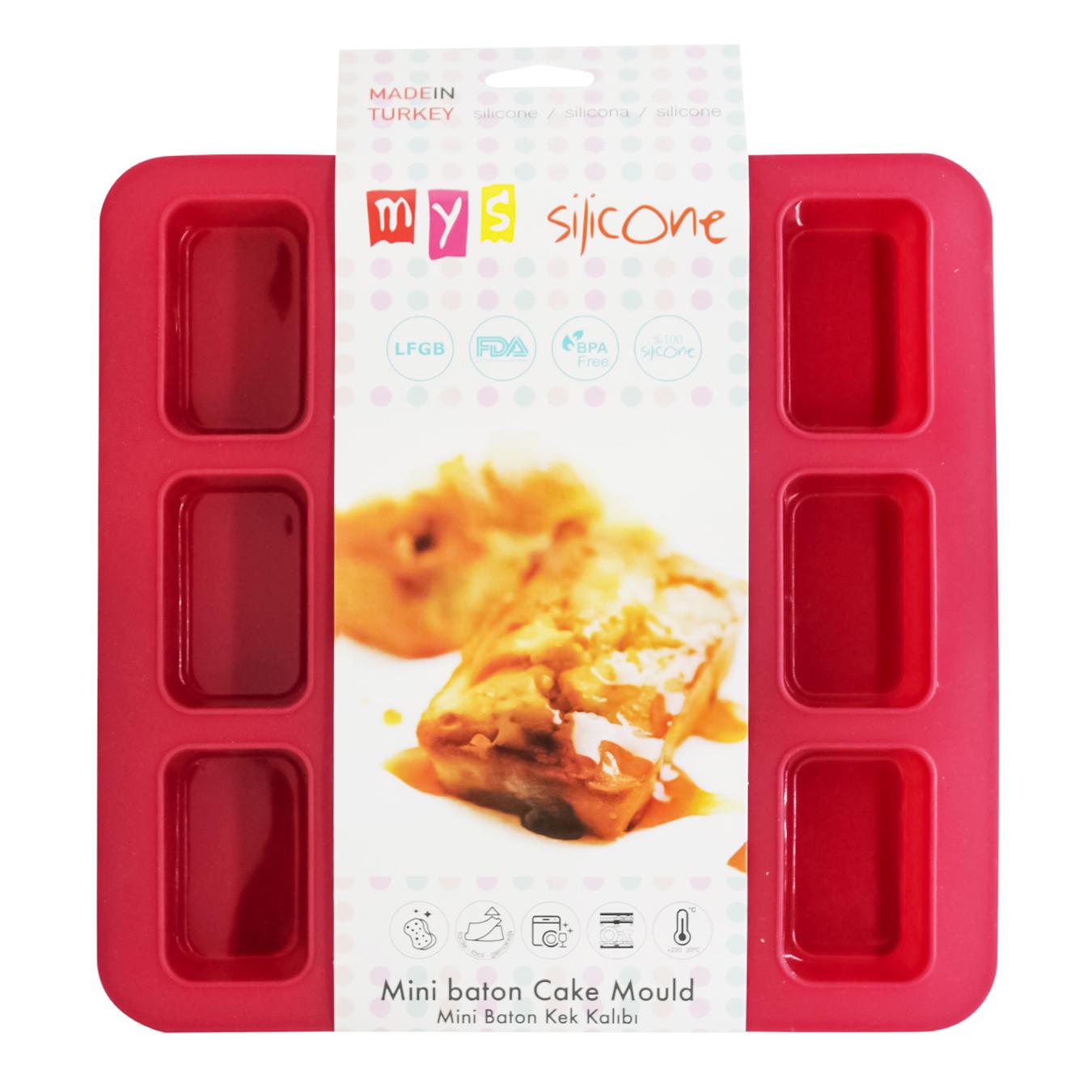 Form MYS Rectangle silicone for baking 12 pcs