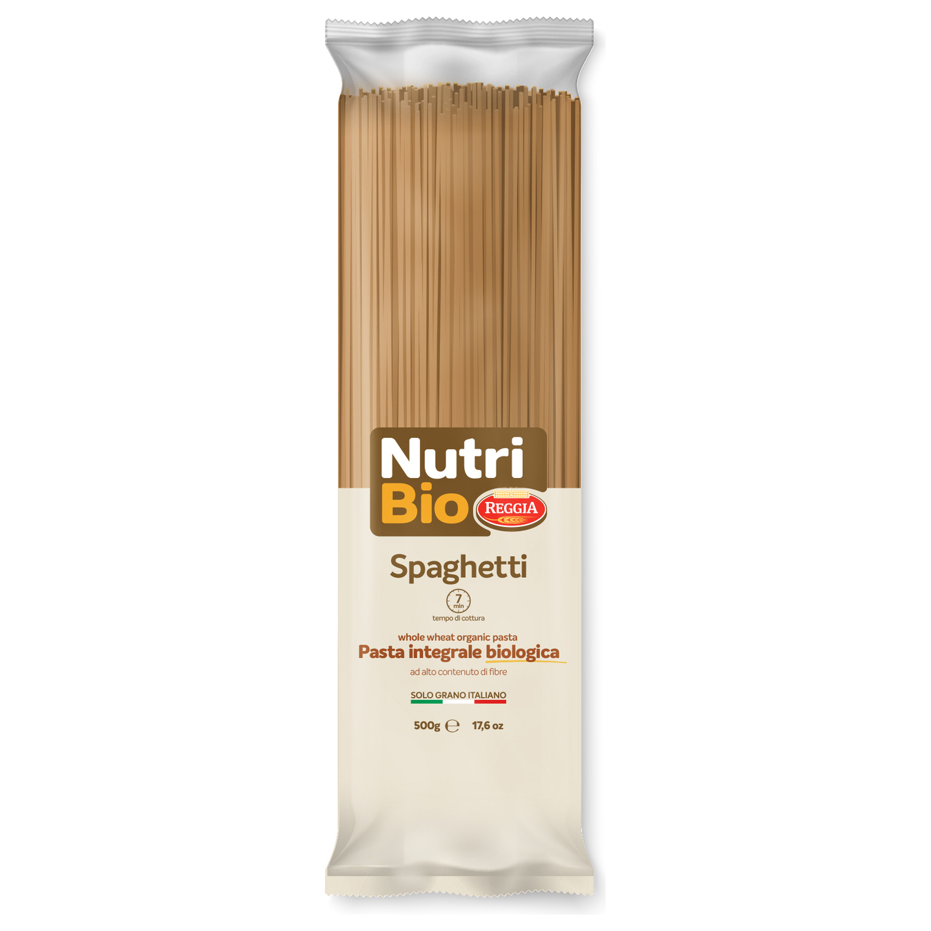 Pasta Spaghetti NutriBio Reggia 500г