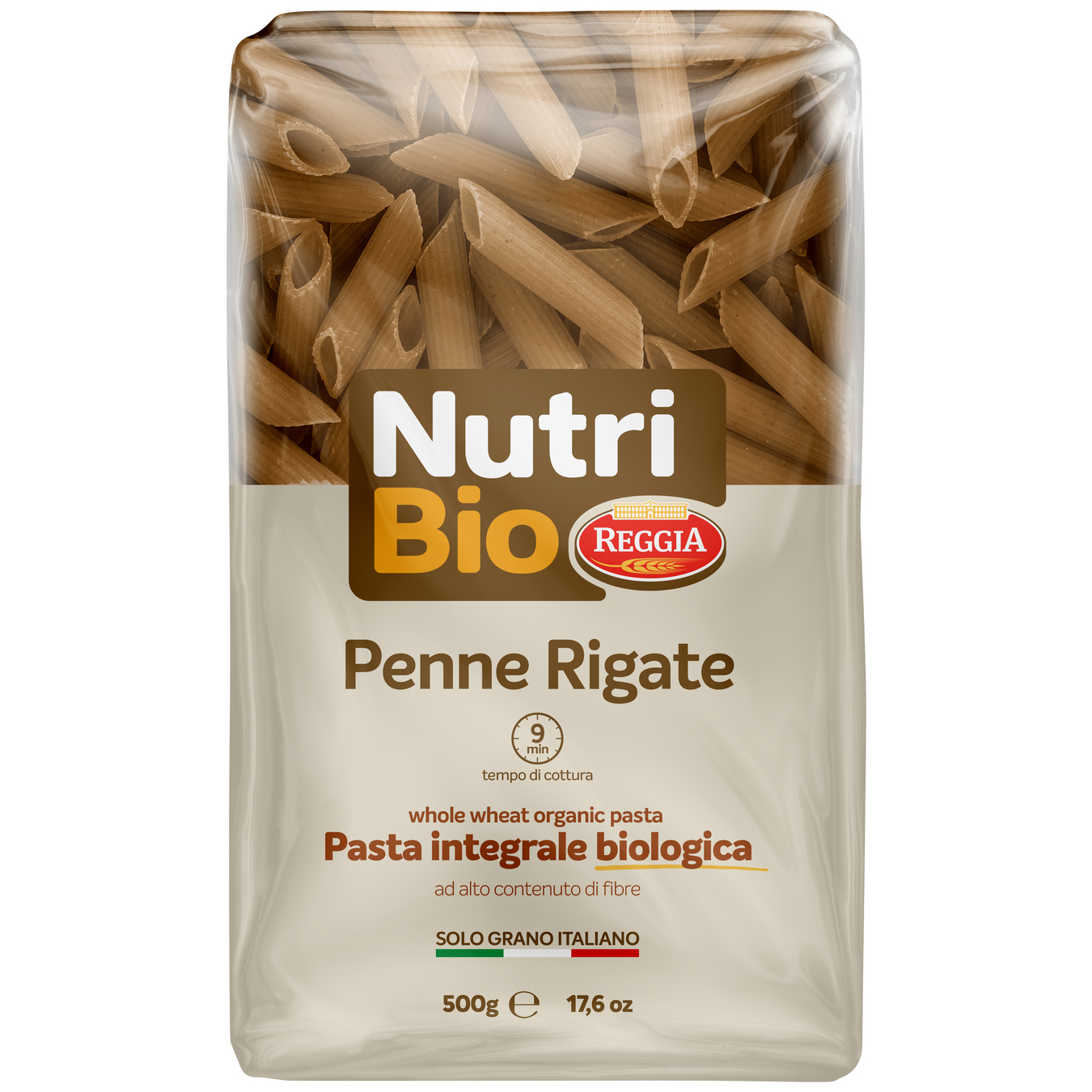 Макароны Reggia Penne Rig NutriBio 500г