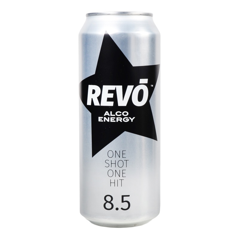 Напій слабоалкогольний енергетичний Revo Alco Energy 8,5% 0,5л