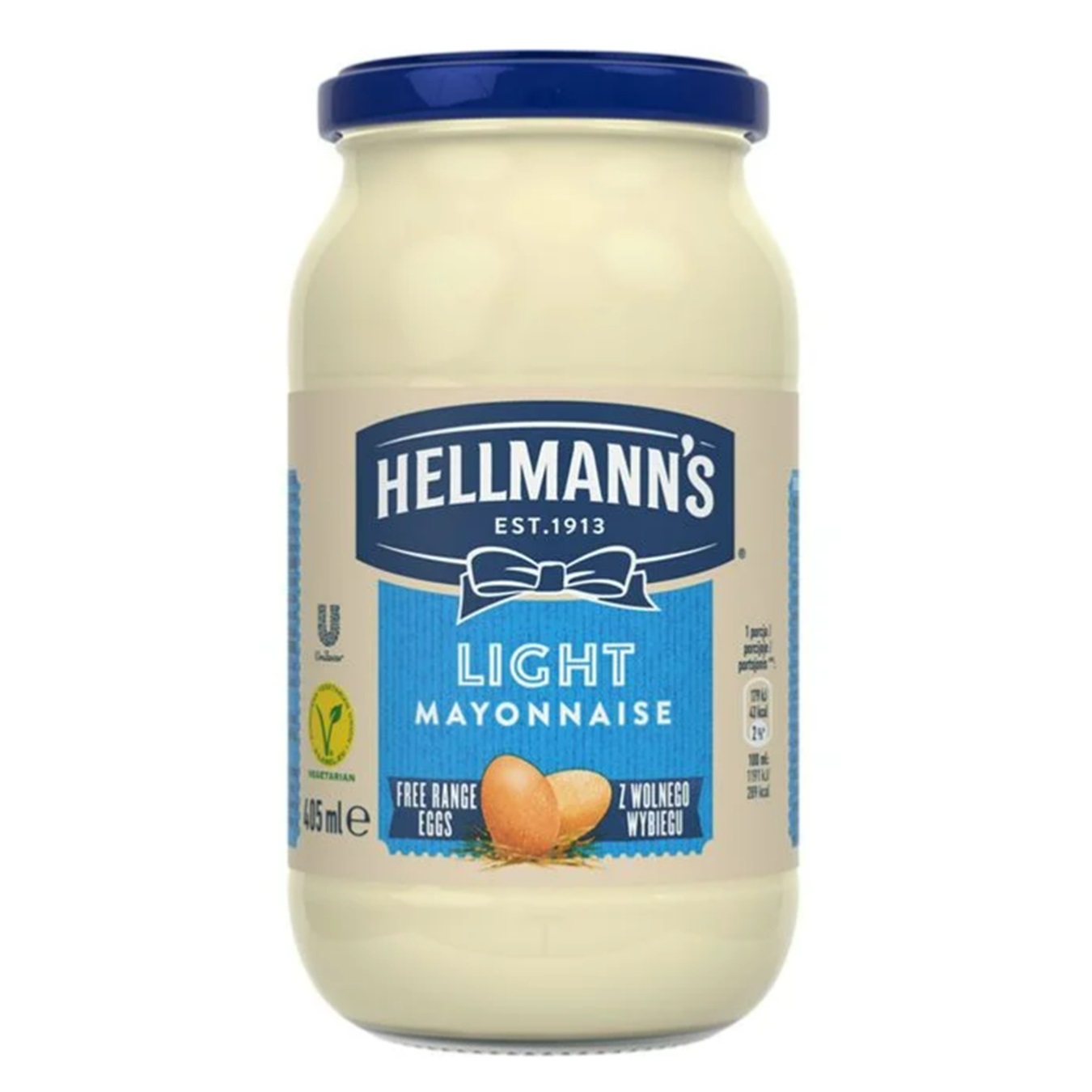 Mayonnaise light Hellmanns 405 ml