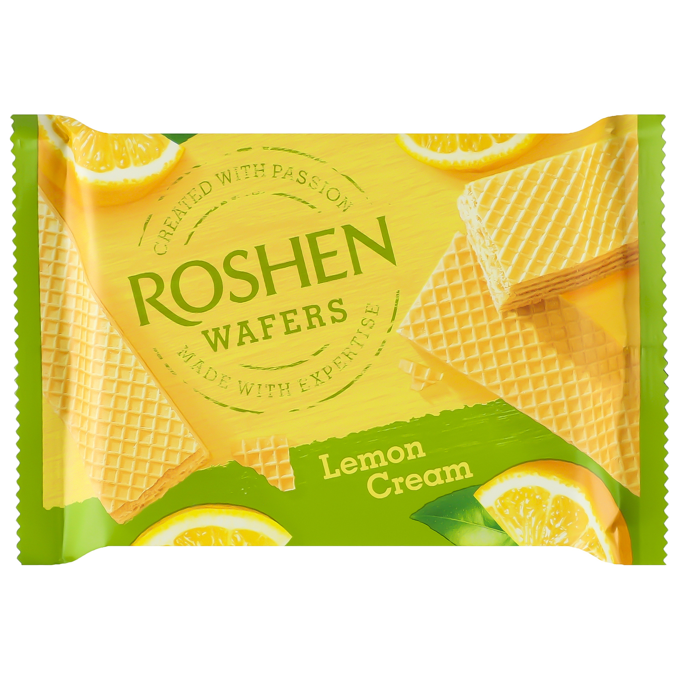 Вафлі Roshen wafers лимон 72г