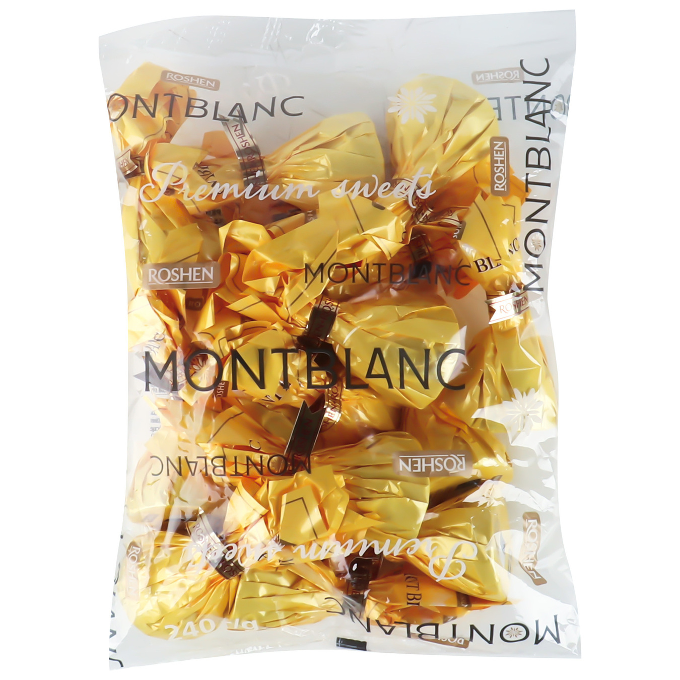 Candies Roshen Mont Blanc in assortment packaged 240g 5