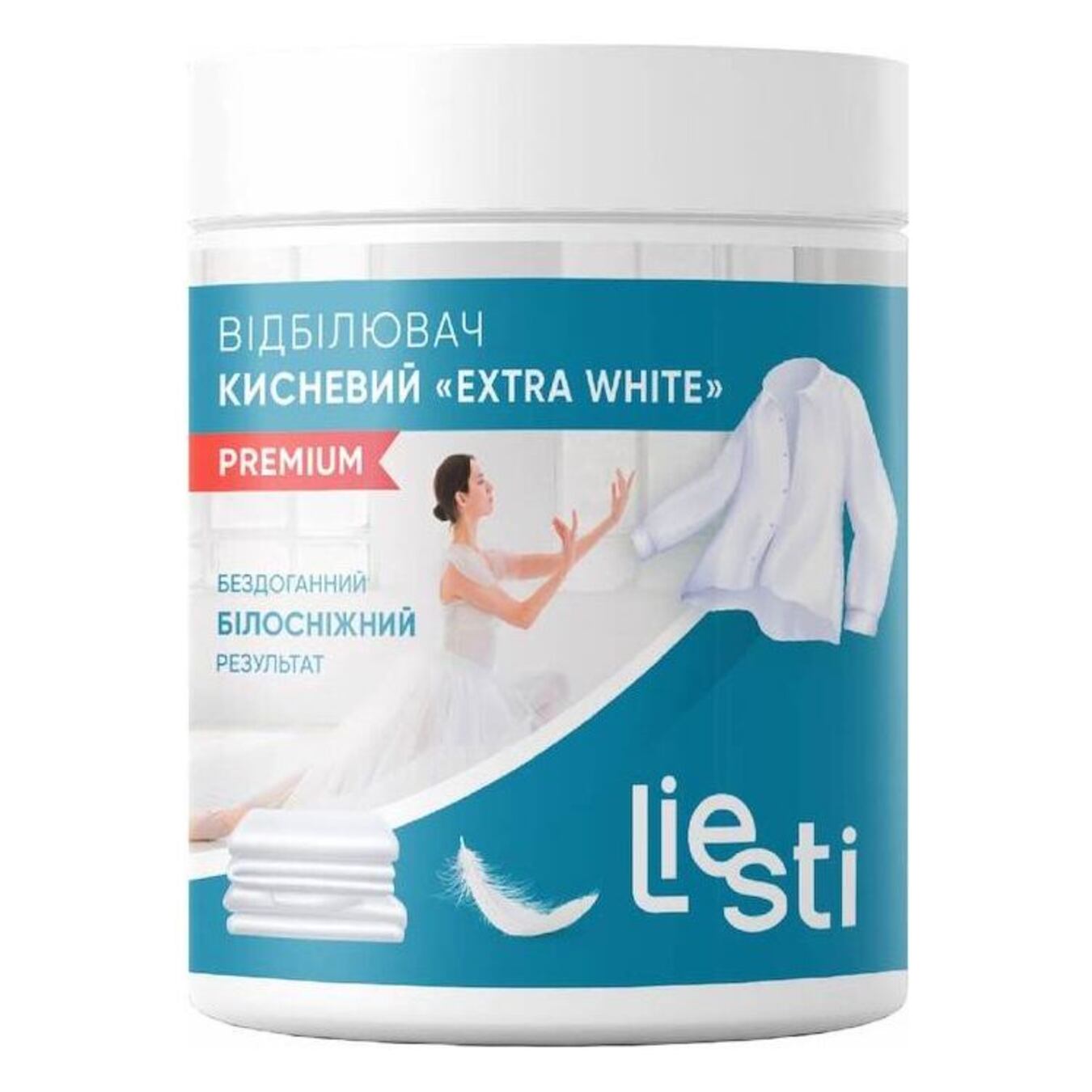 Отбеливатель Liesti Extra White для белых тканей кислородный 500г